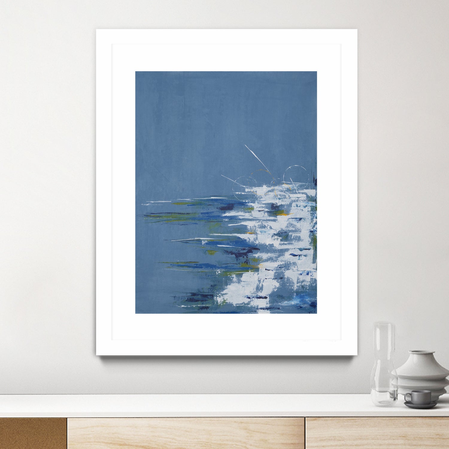 Tip Toe Surf by Daleno Art on GIANT ART - abstract