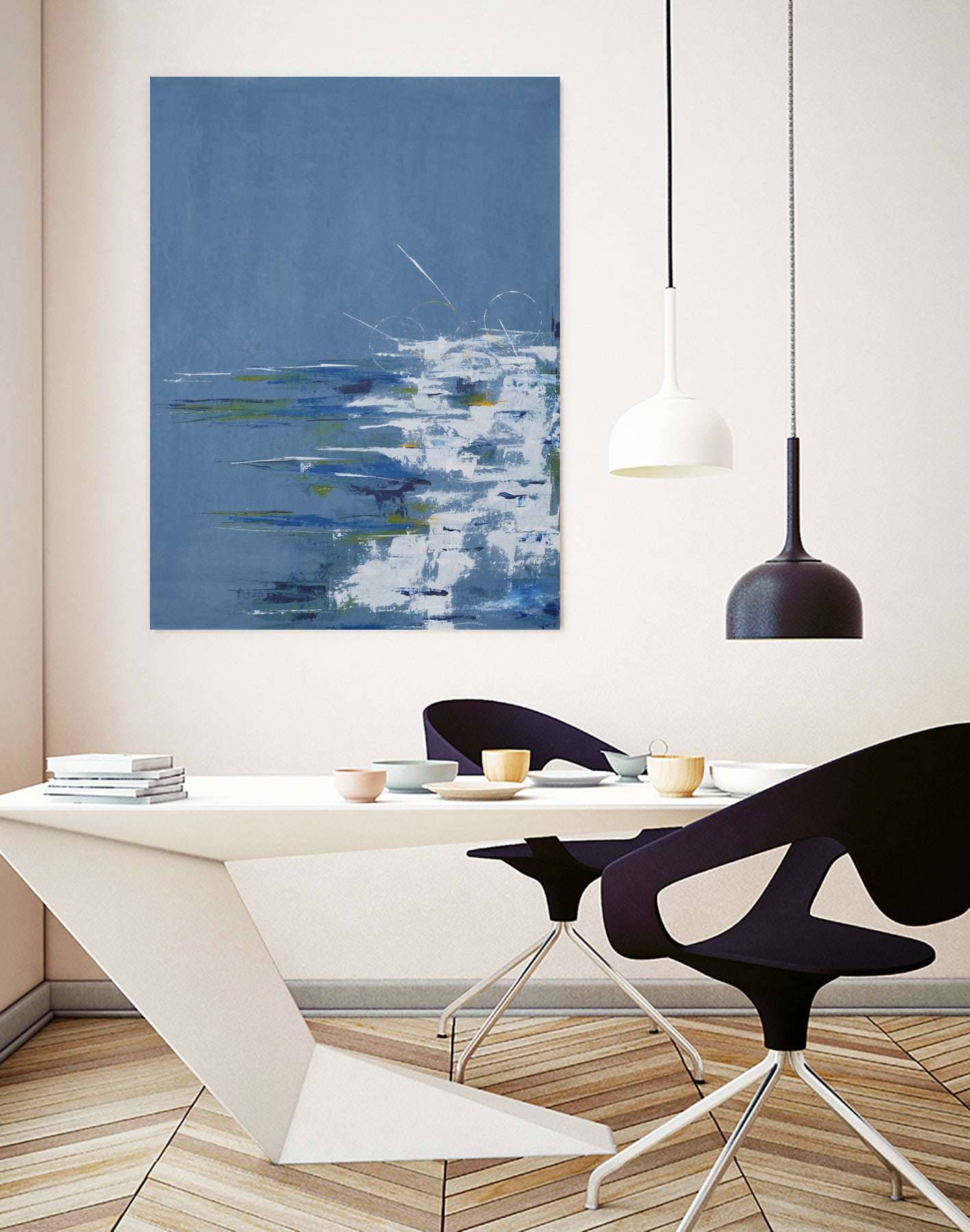 Tip Toe Surf by Daleno Art on GIANT ART - abstract