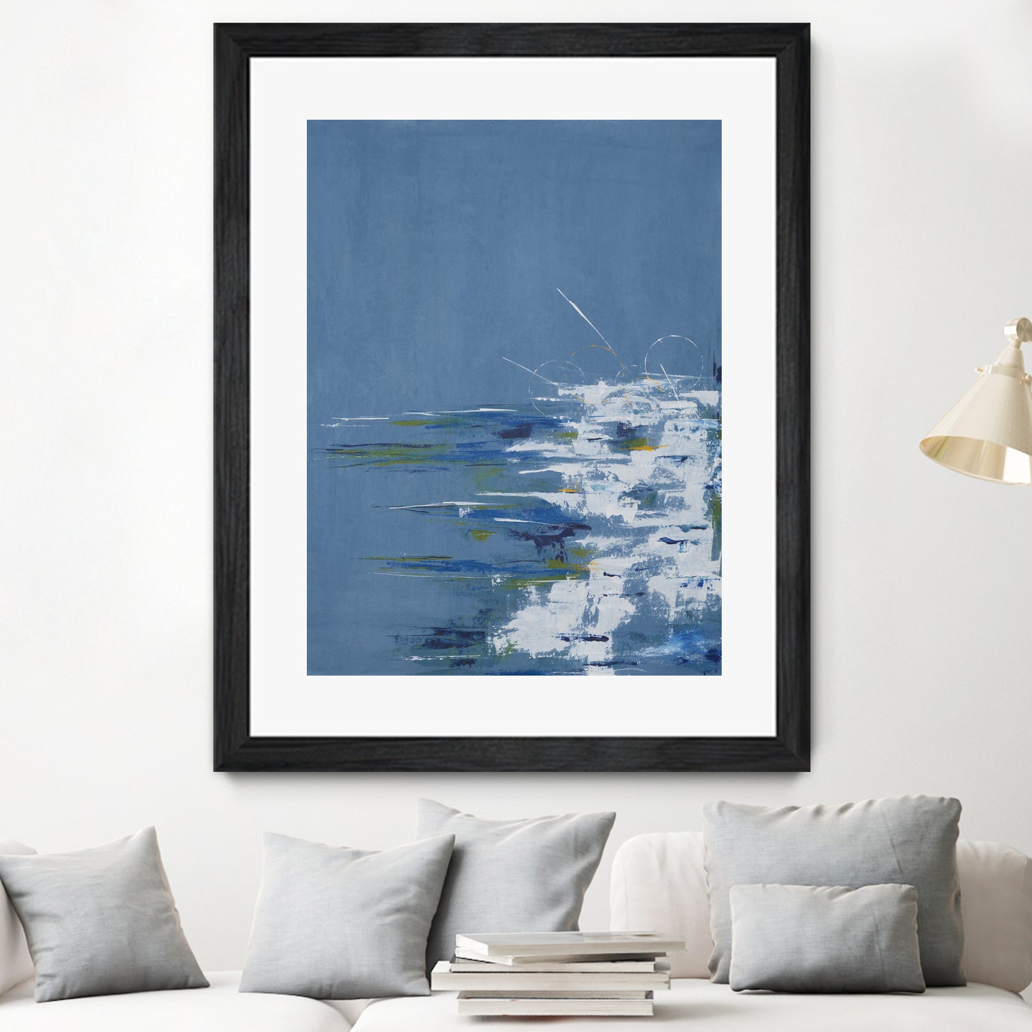 Tip Toe Surf by Daleno Art on GIANT ART - abstract