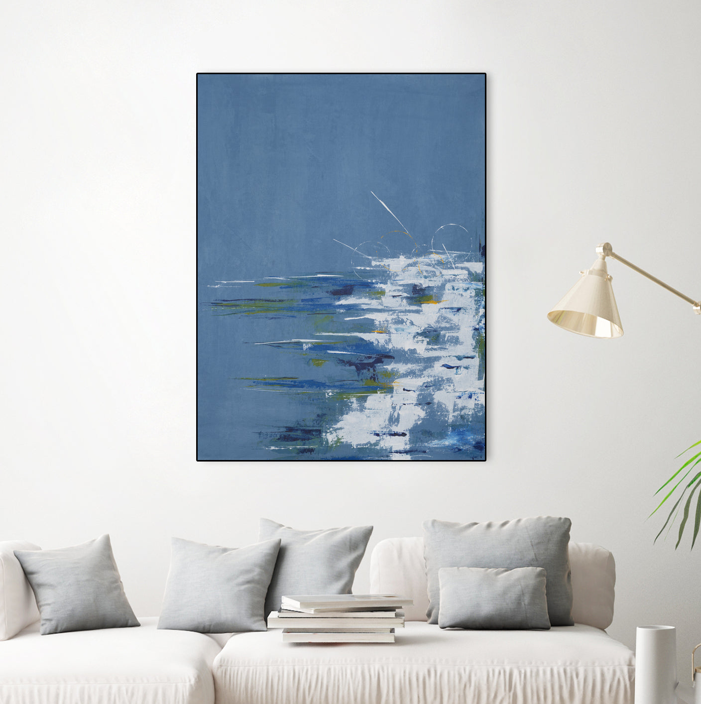 Tip Toe Surf by Daleno Art on GIANT ART - abstract