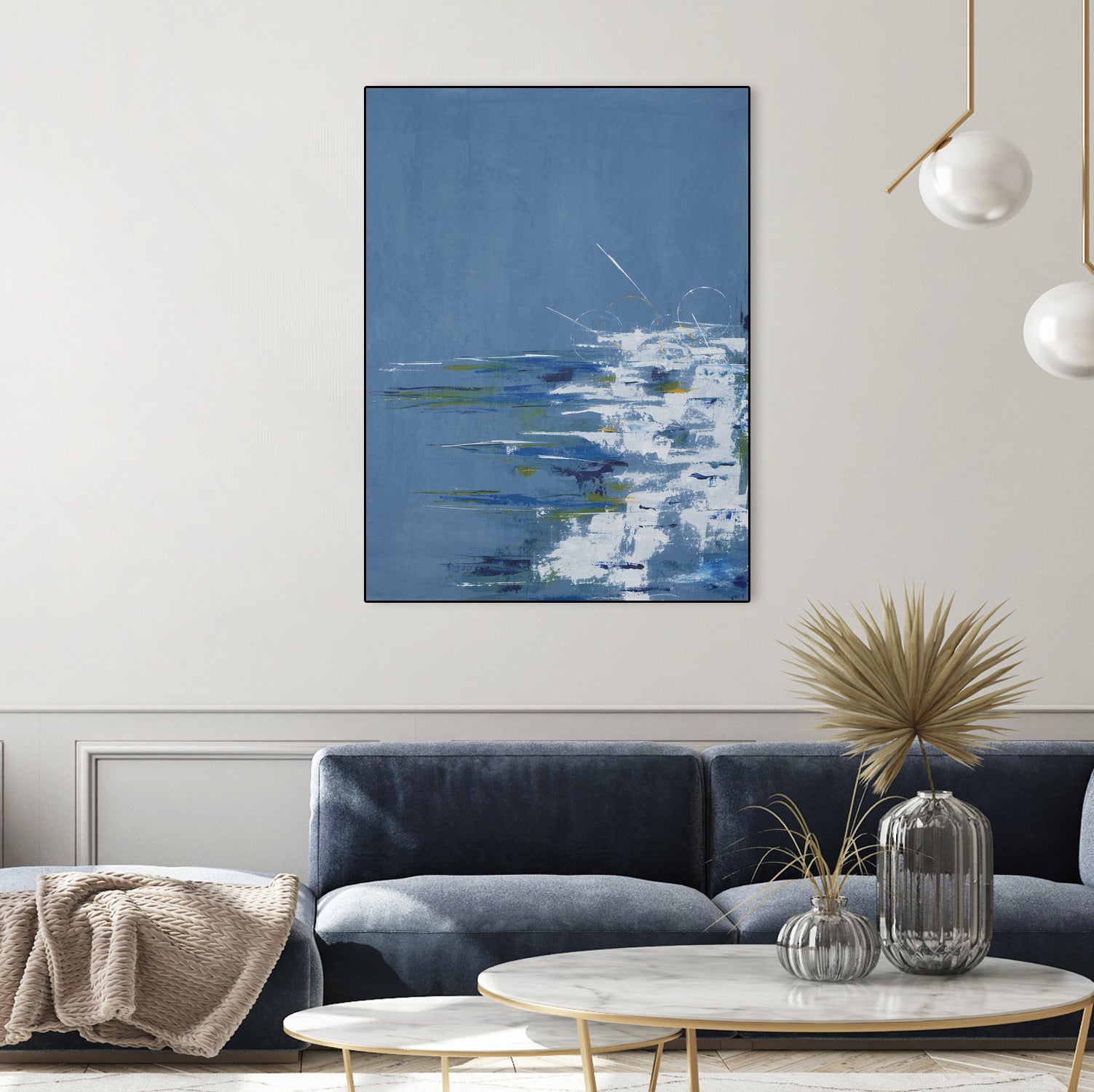 Tip Toe Surf by Daleno Art on GIANT ART - abstract