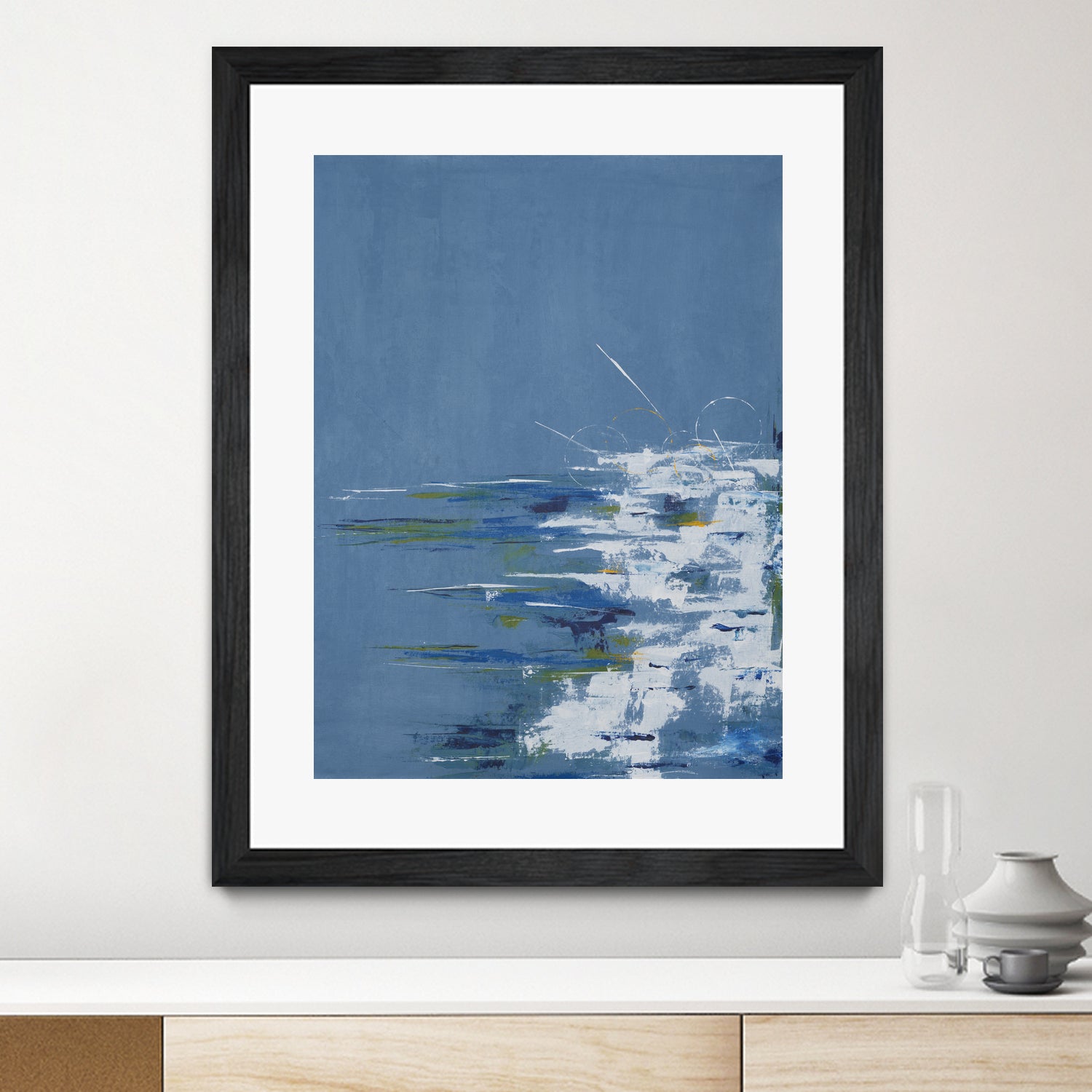 Tip Toe Surf by Daleno Art on GIANT ART - abstract