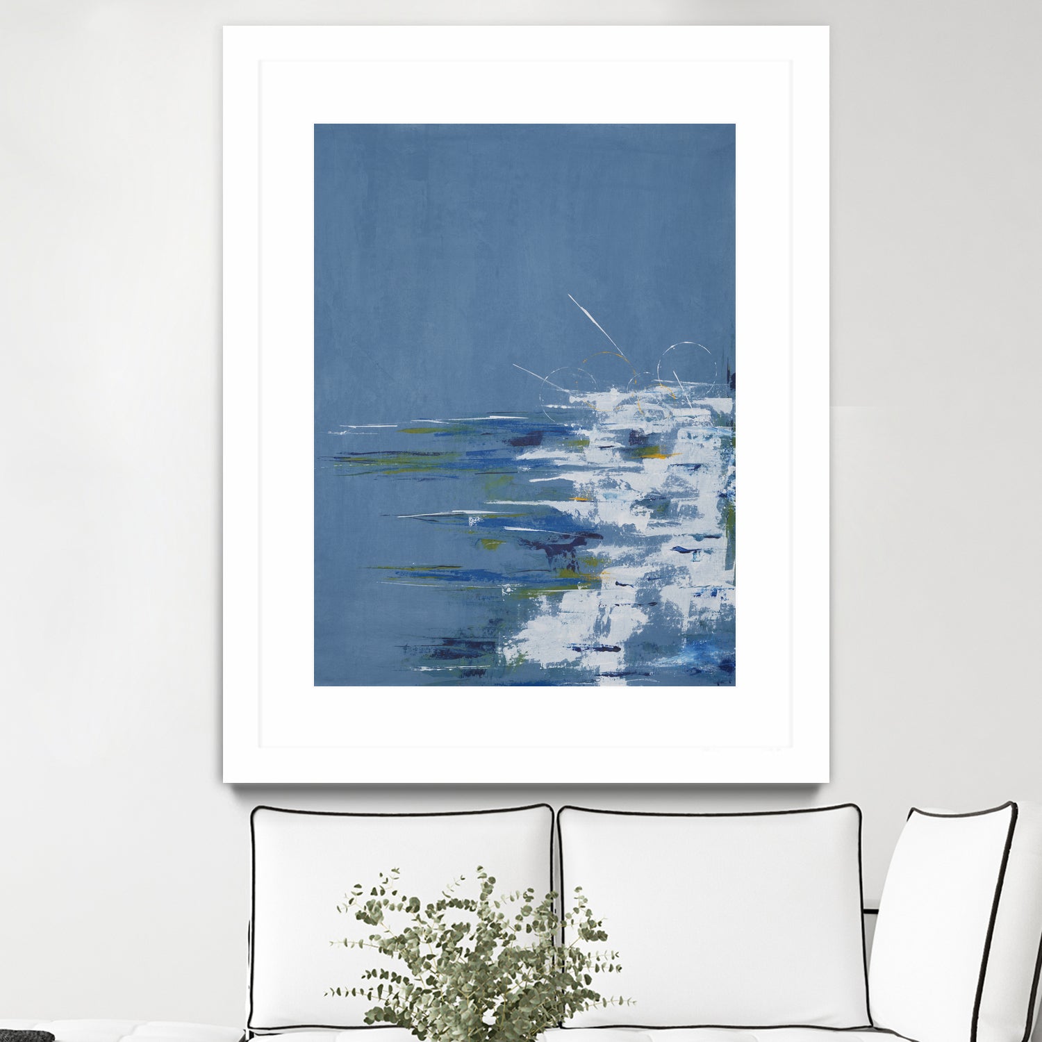 Tip Toe Surf by Daleno Art on GIANT ART - abstract