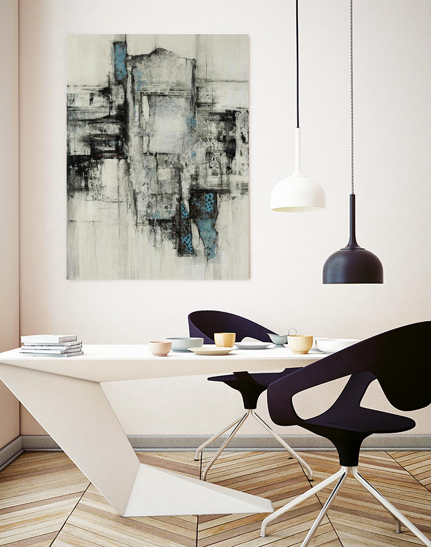 Paper Performance II by Daleno Art on GIANT ART - beige abstract abstract