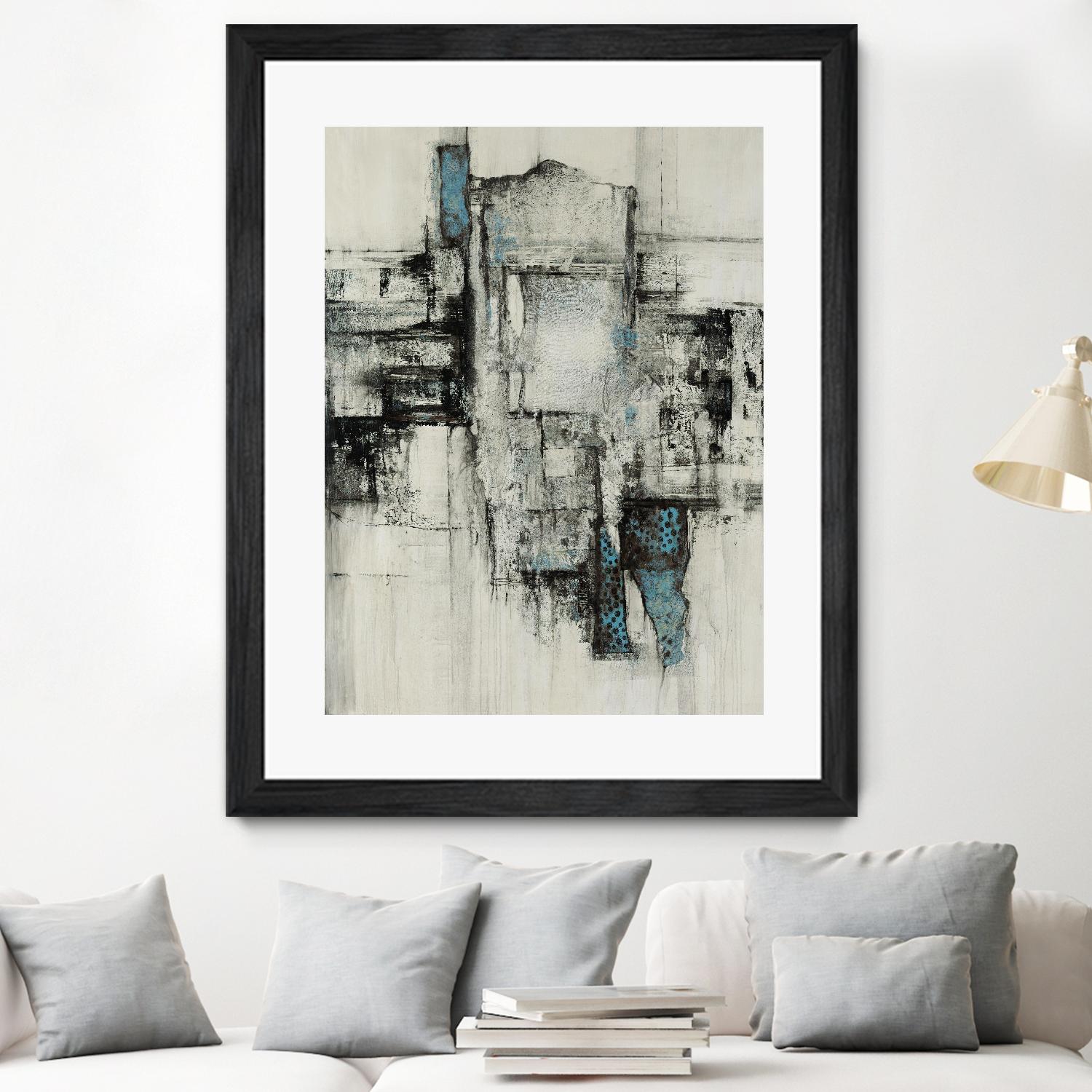 Paper Performance II by Daleno Art on GIANT ART - beige abstract abstract