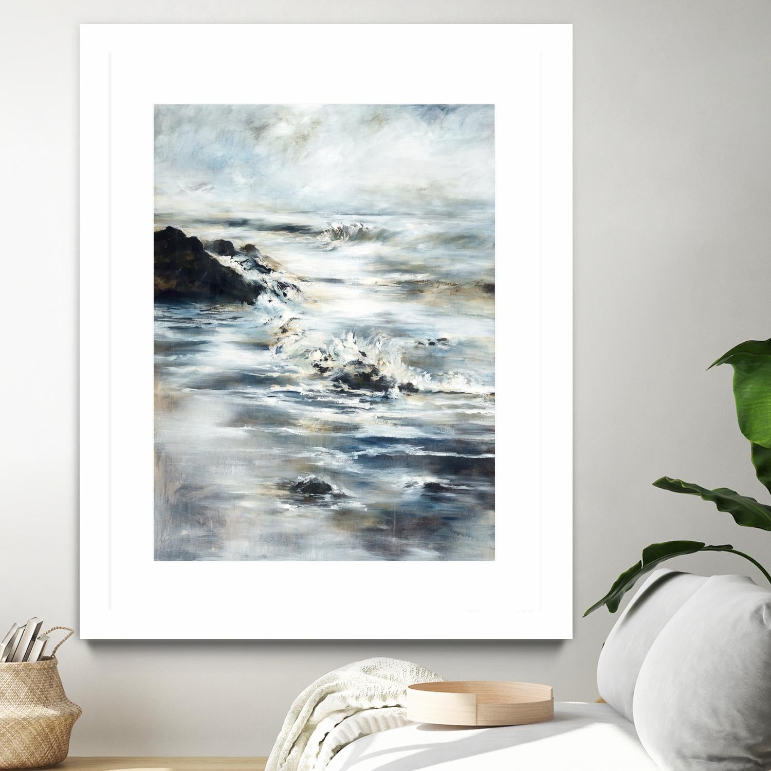 Dana Dreams by Daleno Art on GIANT ART - white abstract