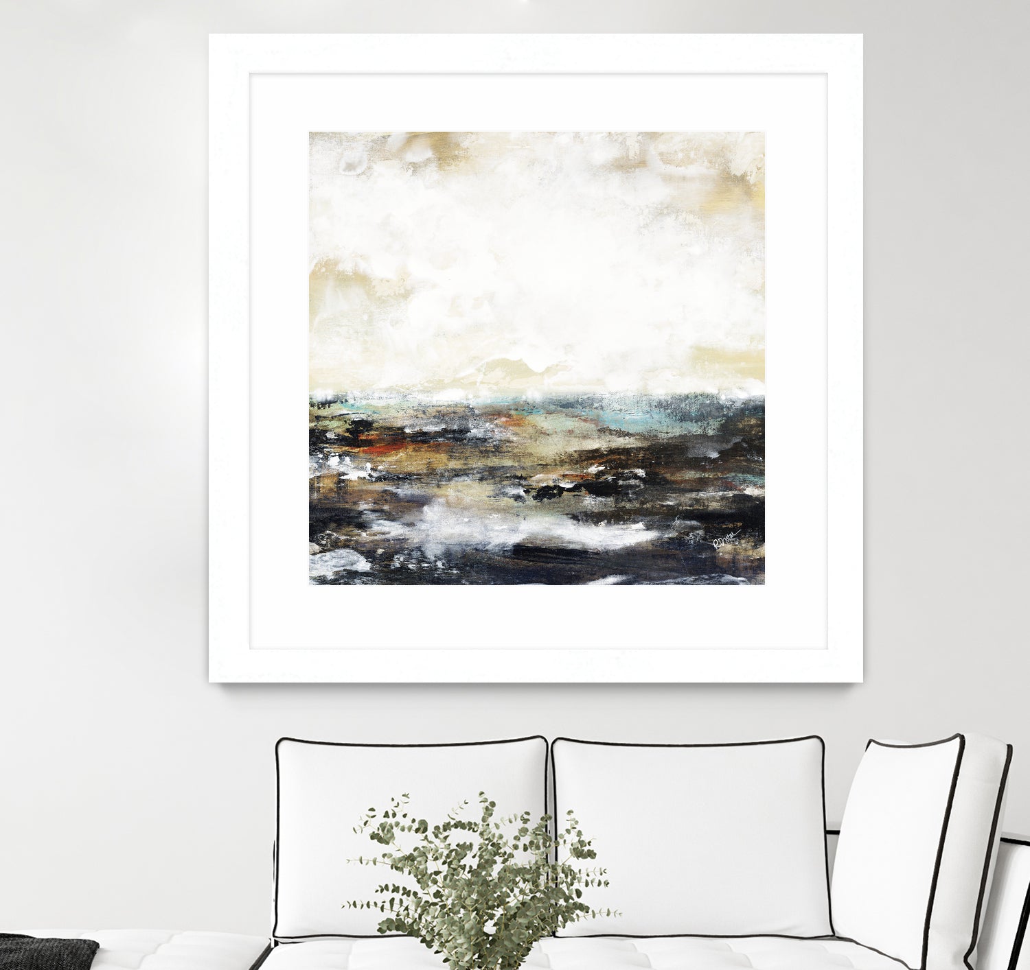 Troubled Waters I by Daleno Art on GIANT ART - multi abstract