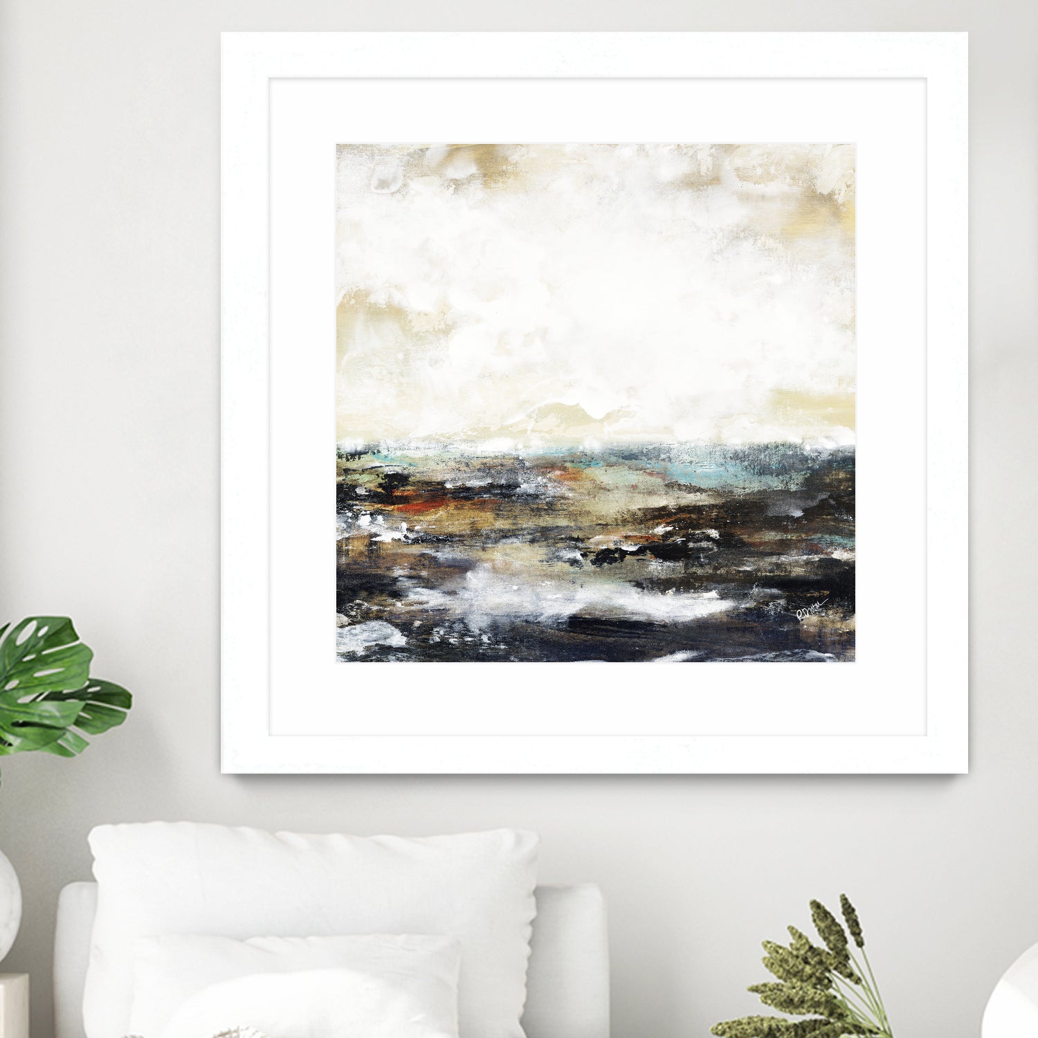 Troubled Waters I by Daleno Art on GIANT ART - multi abstract