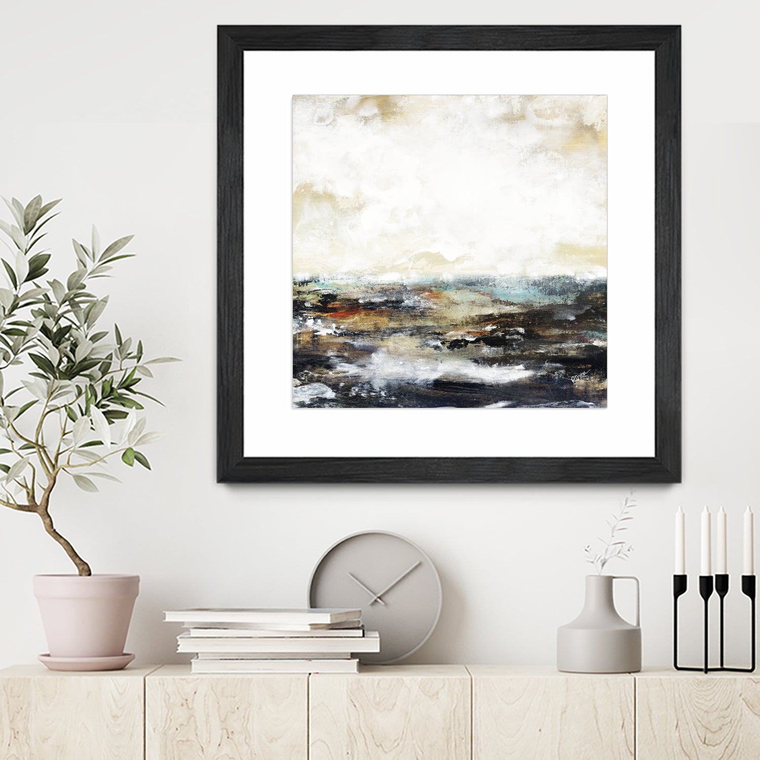 Troubled Waters I by Daleno Art on GIANT ART - multi abstract