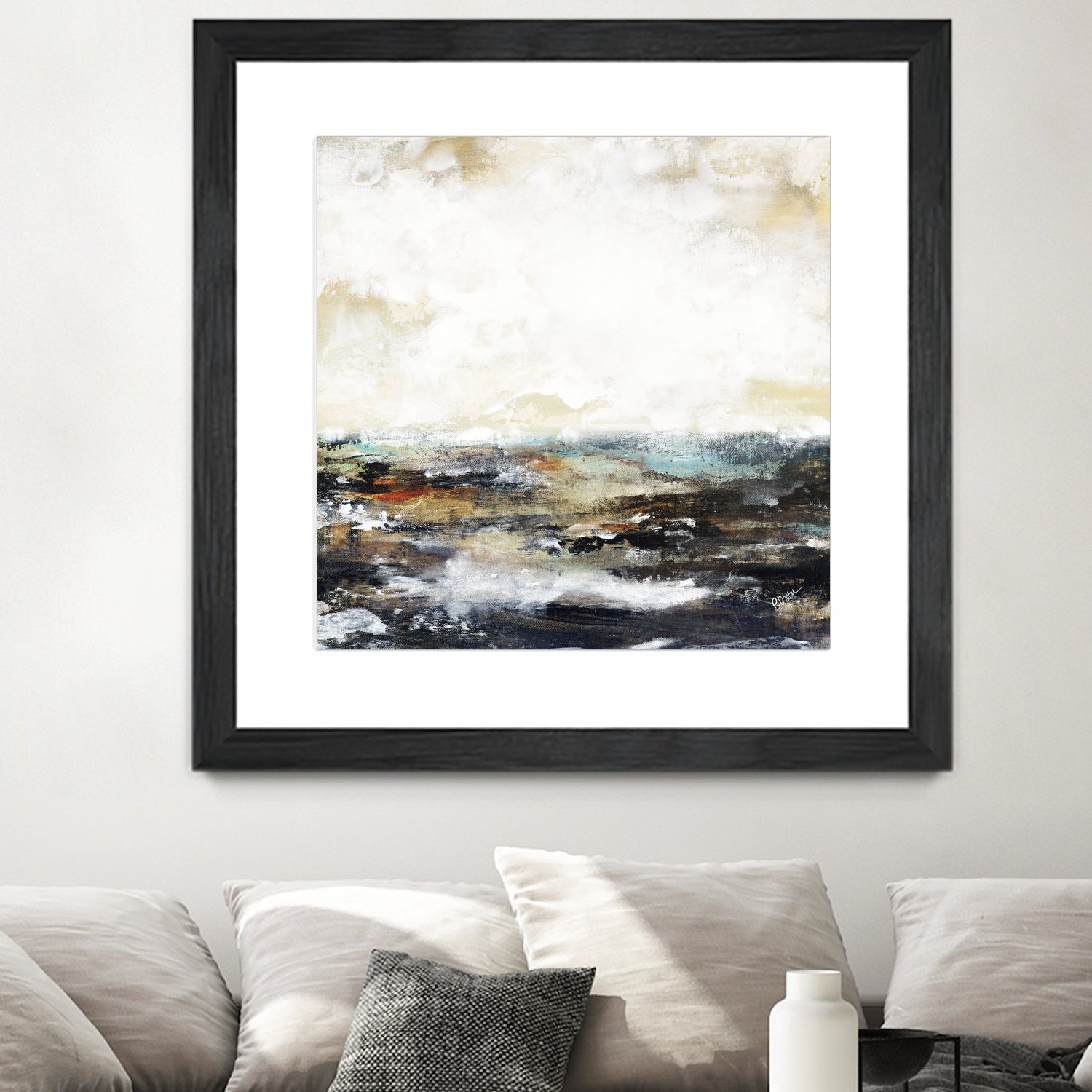 Troubled Waters I by Daleno Art on GIANT ART - multi abstract