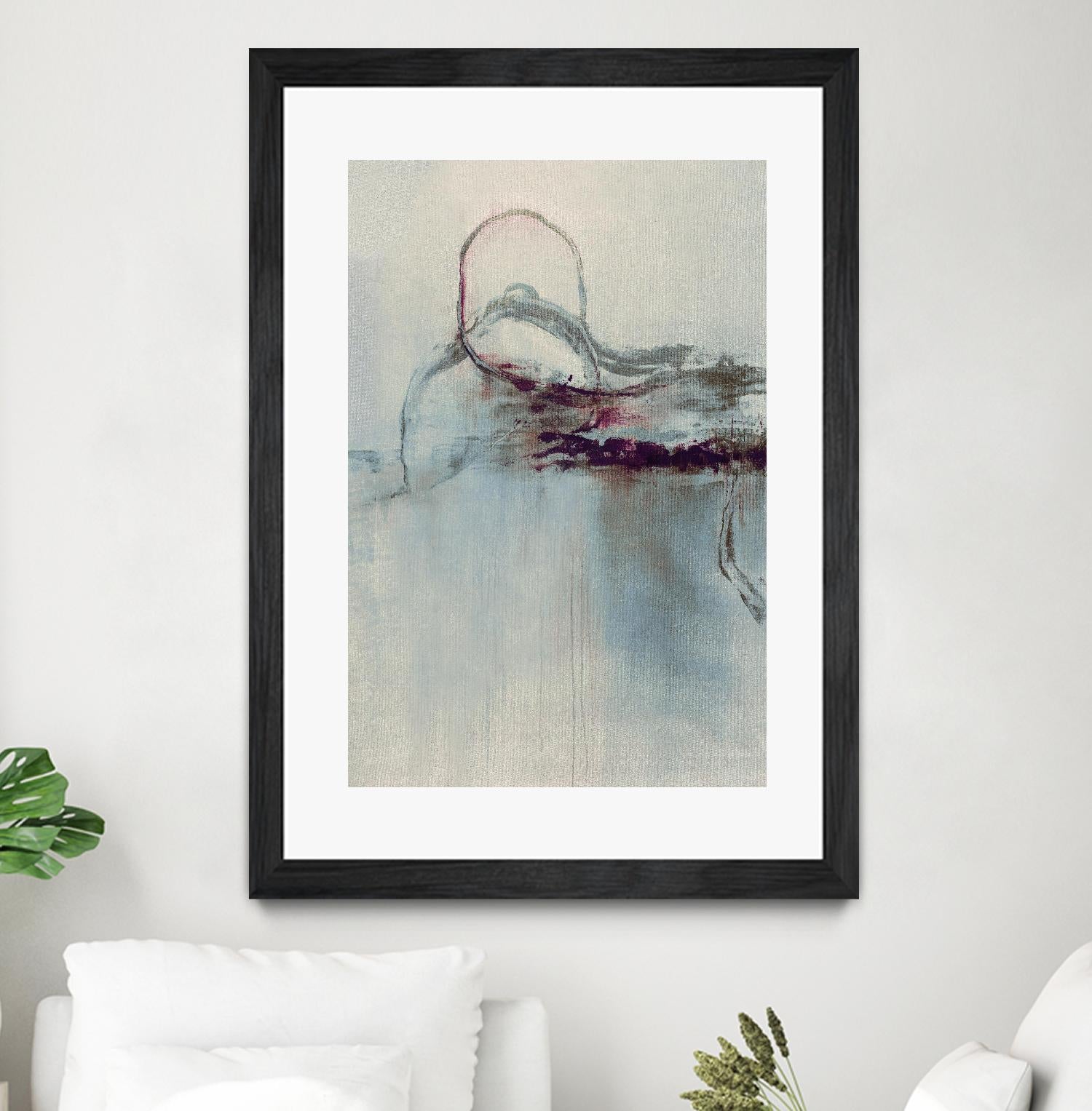 Precision Jump I by Daleno Art on GIANT ART - beige abstract