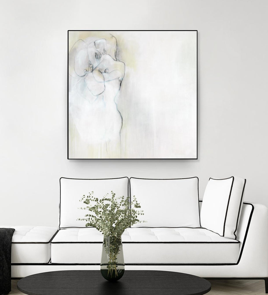 Together in Peace by Daleno Art on GIANT ART - white abstract abstrait 