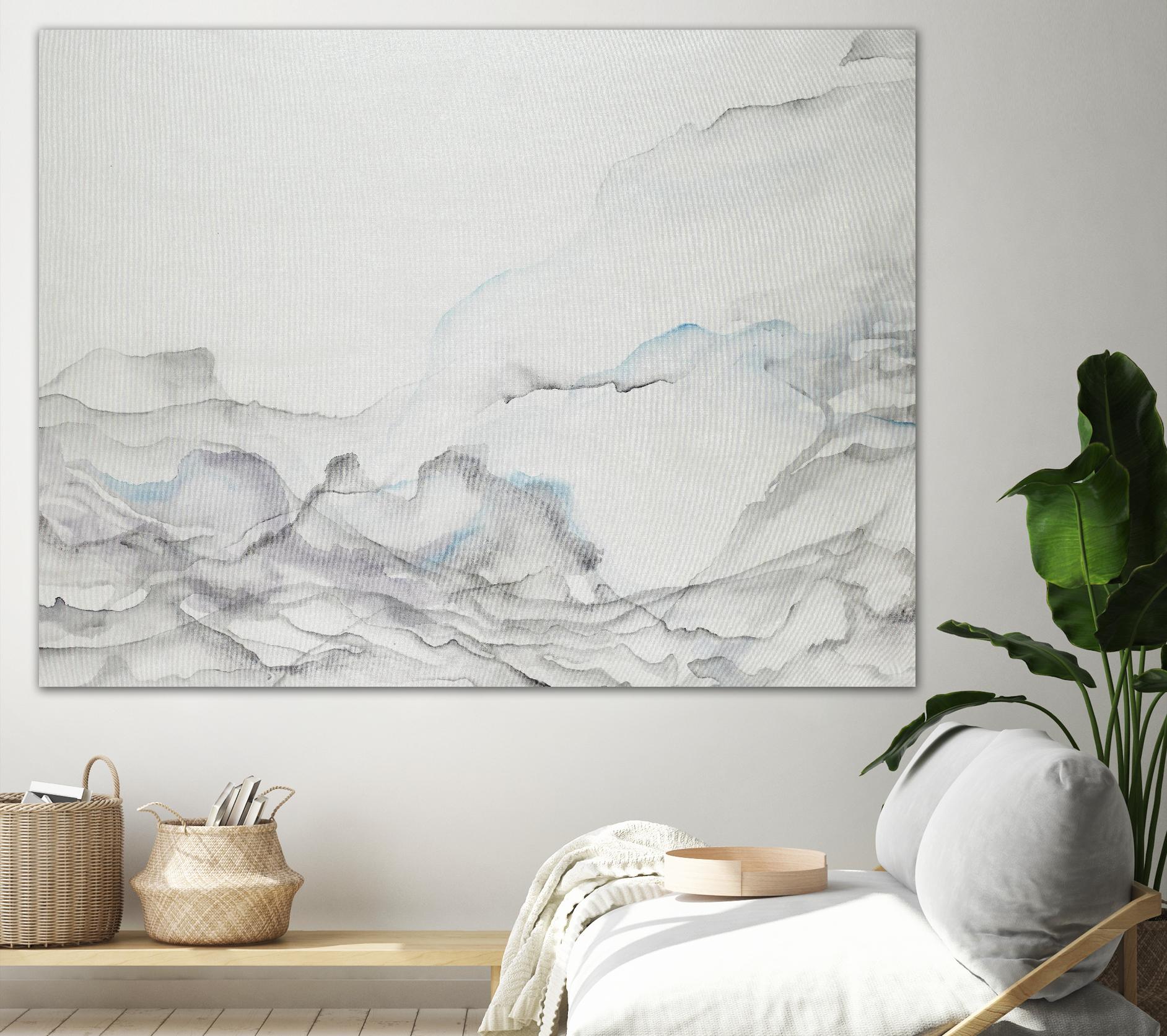Gentle Maturity by Daleno Art on GIANT ART - white abstract abstrait