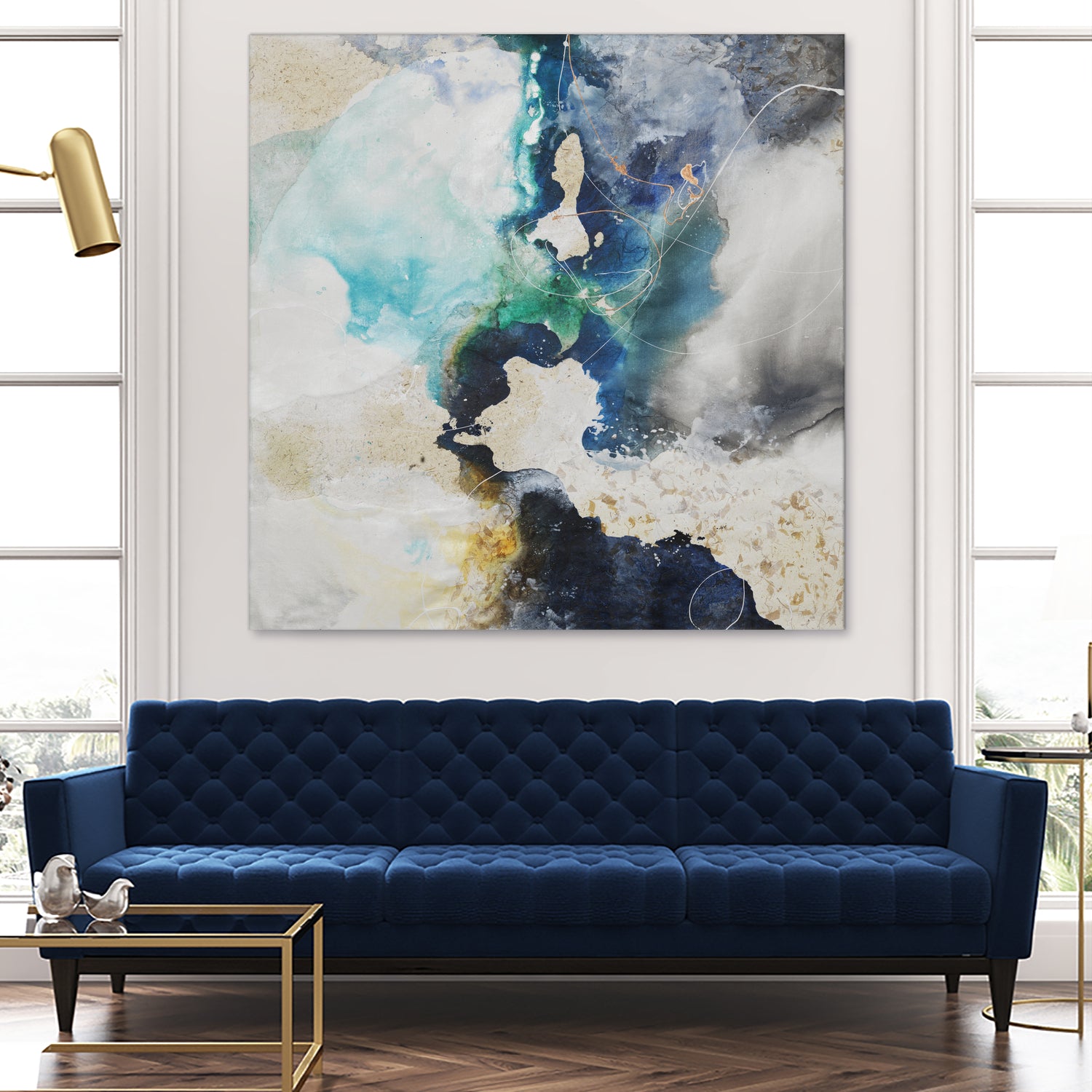 Kinky Flow by Daleno Art on GIANT ART - multi abstract