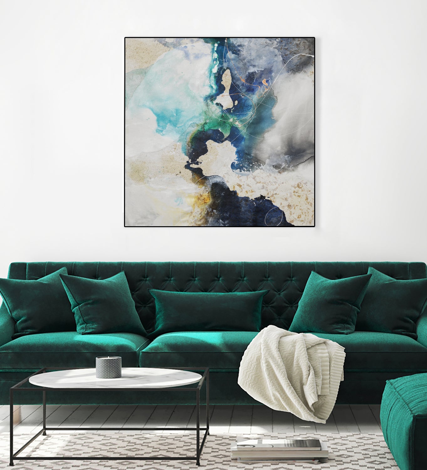 Kinky Flow by Daleno Art on GIANT ART - multi abstract