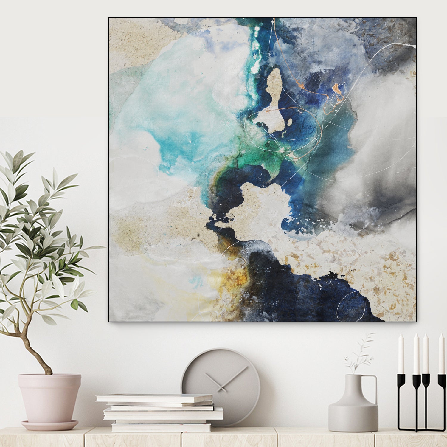 Kinky Flow by Daleno Art on GIANT ART - multi abstract