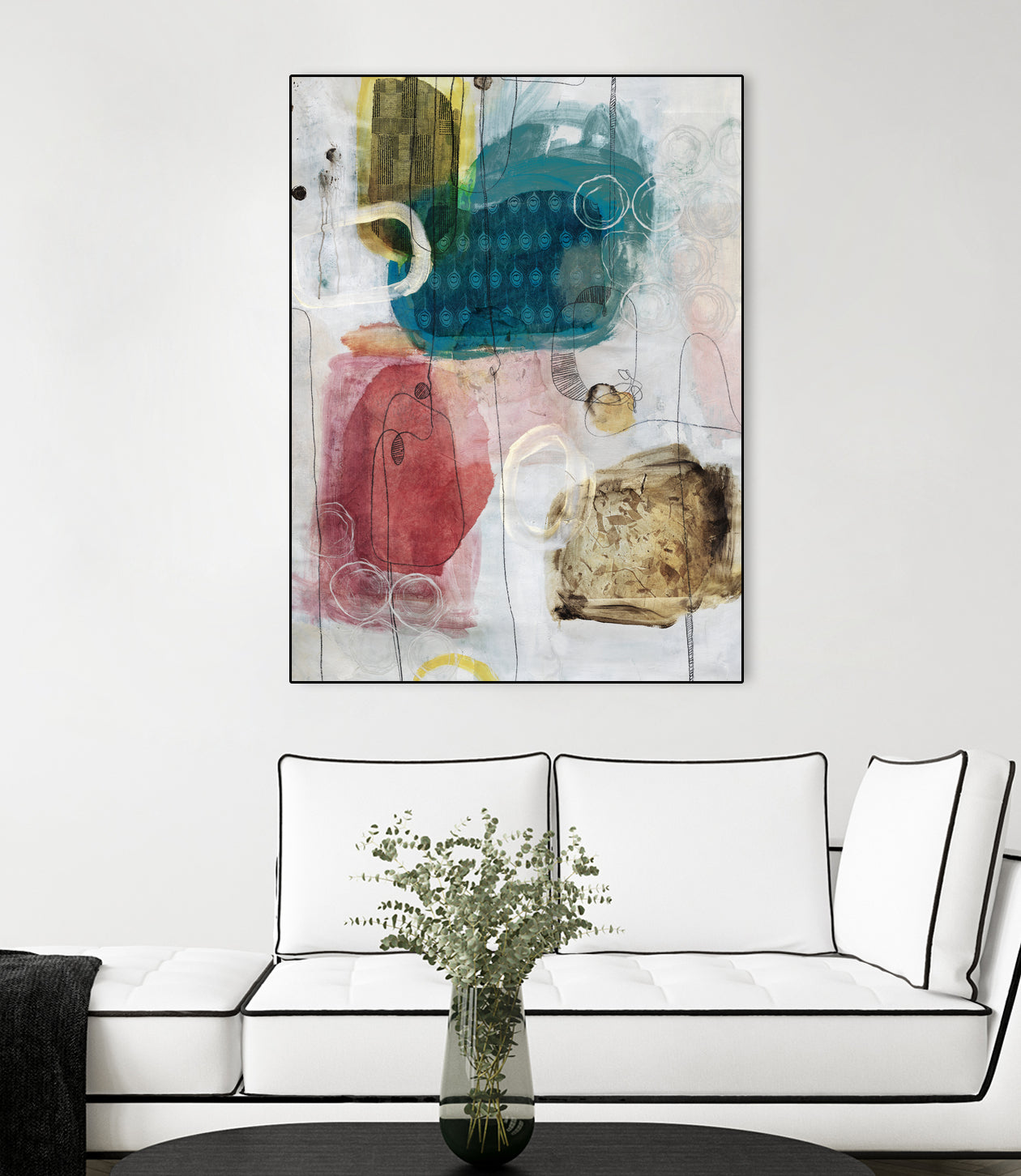 Flip Flop by Daleno Art on GIANT ART - multi abstract