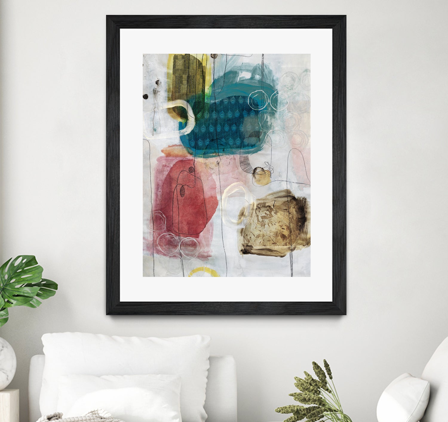 Flip Flop by Daleno Art on GIANT ART - multi abstract