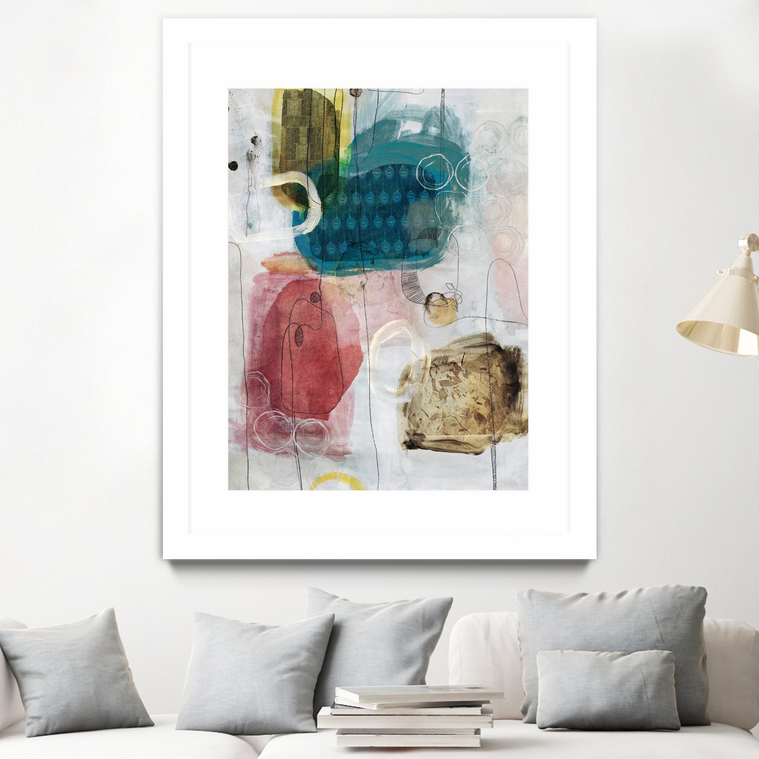 Flip Flop by Daleno Art on GIANT ART - multi abstract