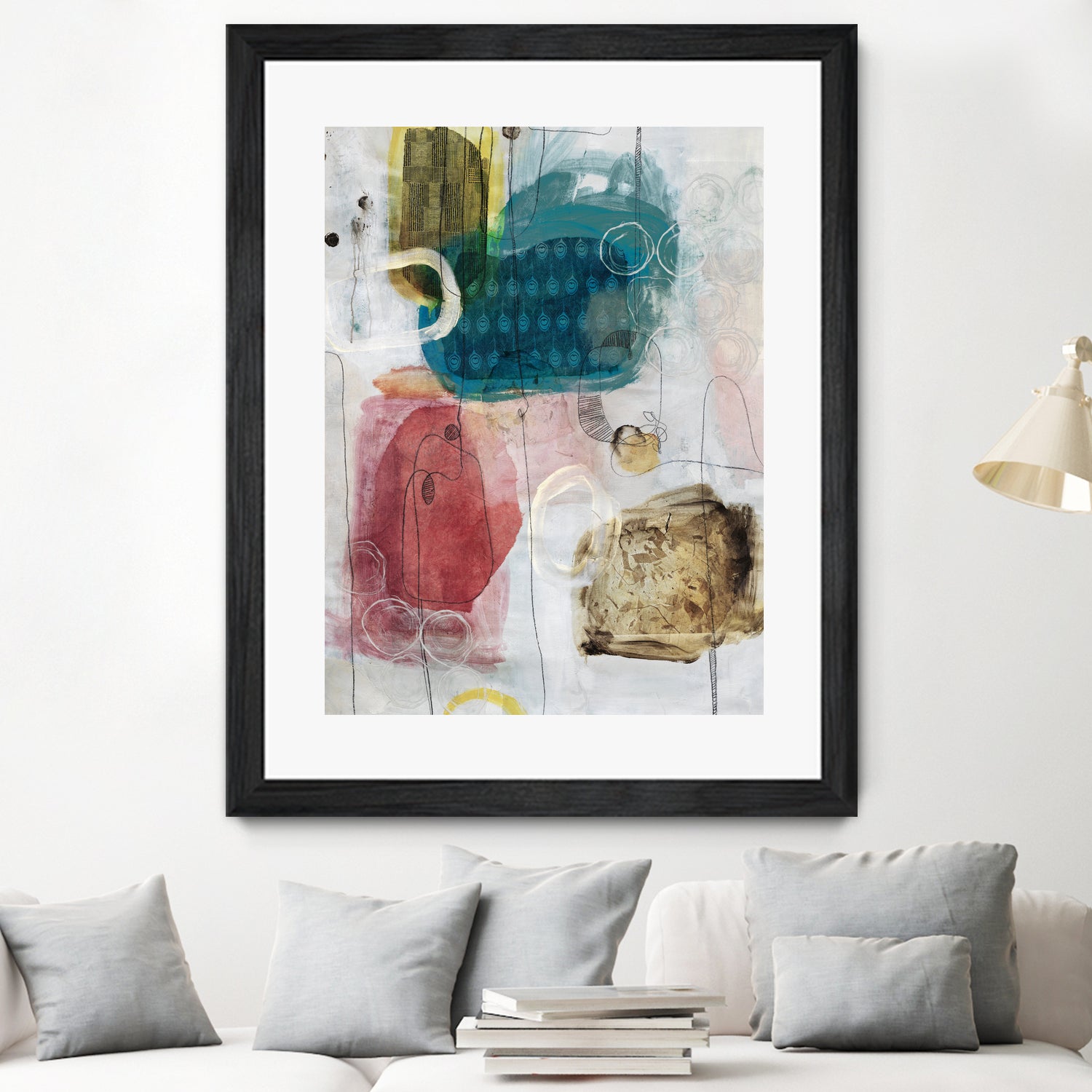 Flip Flop by Daleno Art on GIANT ART - multi abstract