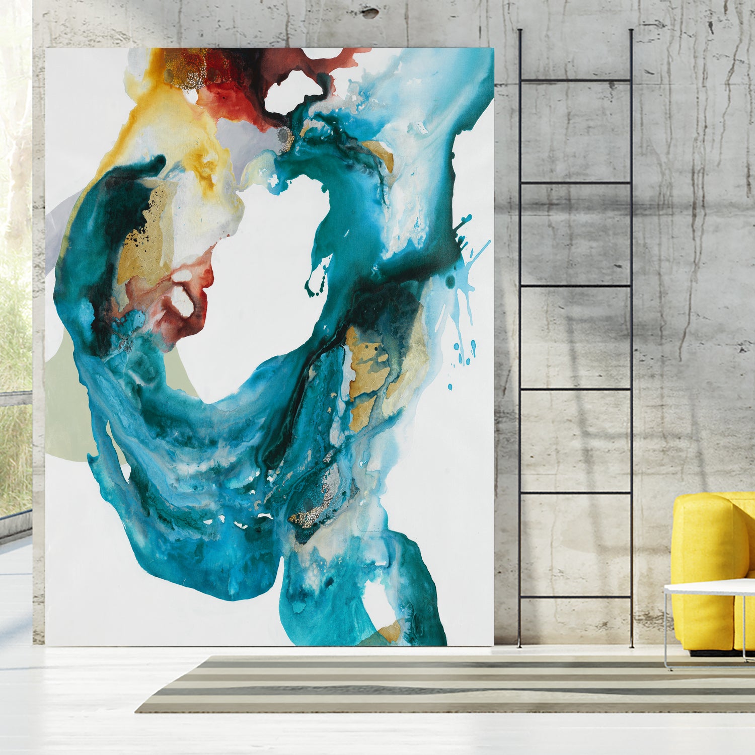 Weighted Flow II by Daleno Art on GIANT ART - abstract