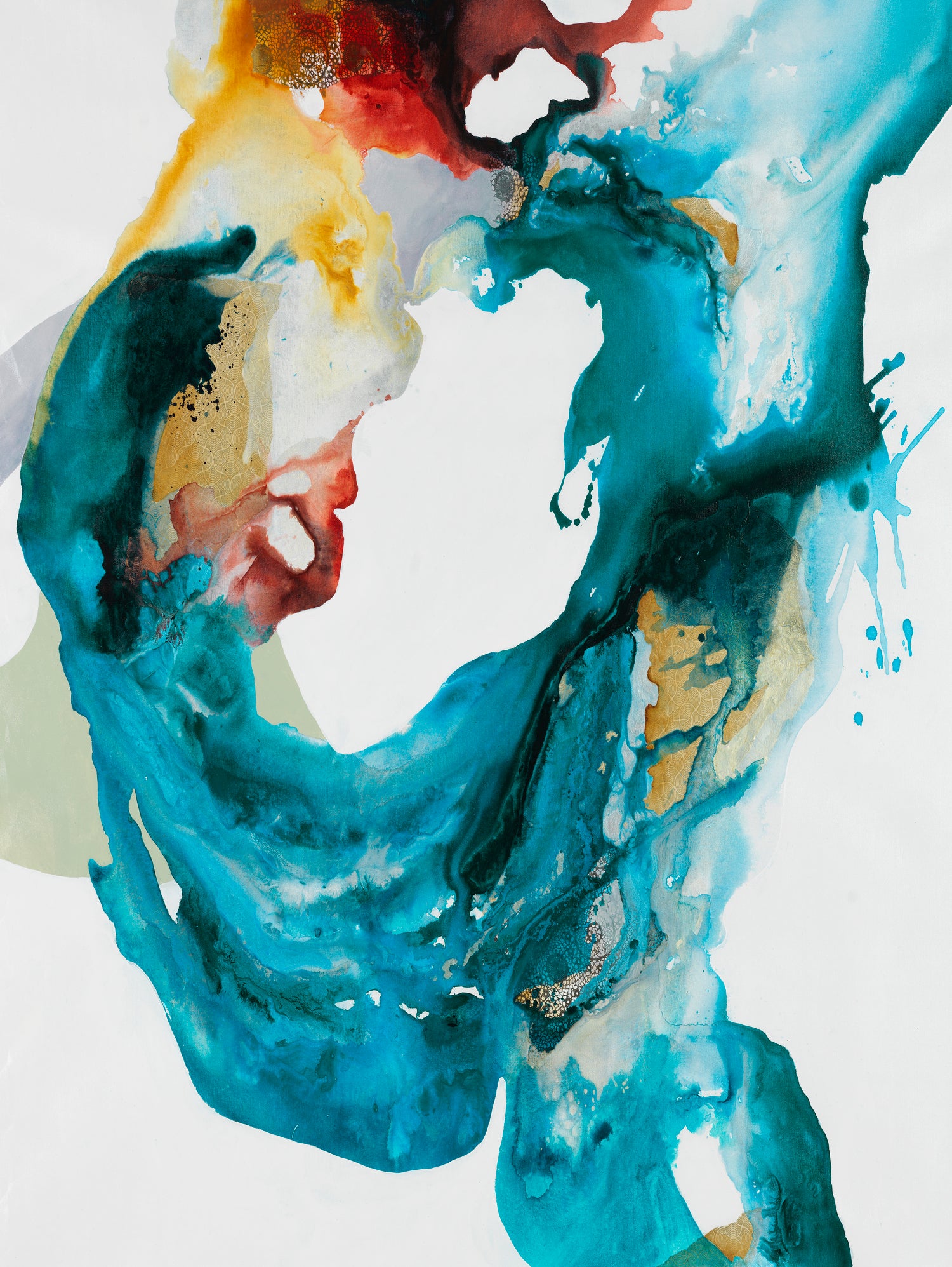 Weighted Flow II by Daleno Art on GIANT ART - abstract