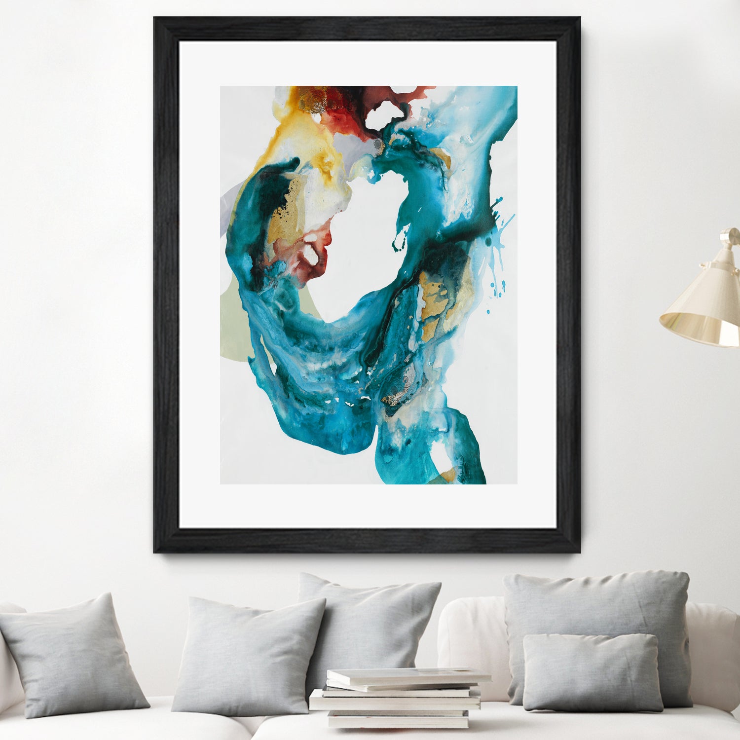 Weighted Flow II by Daleno Art on GIANT ART - abstract