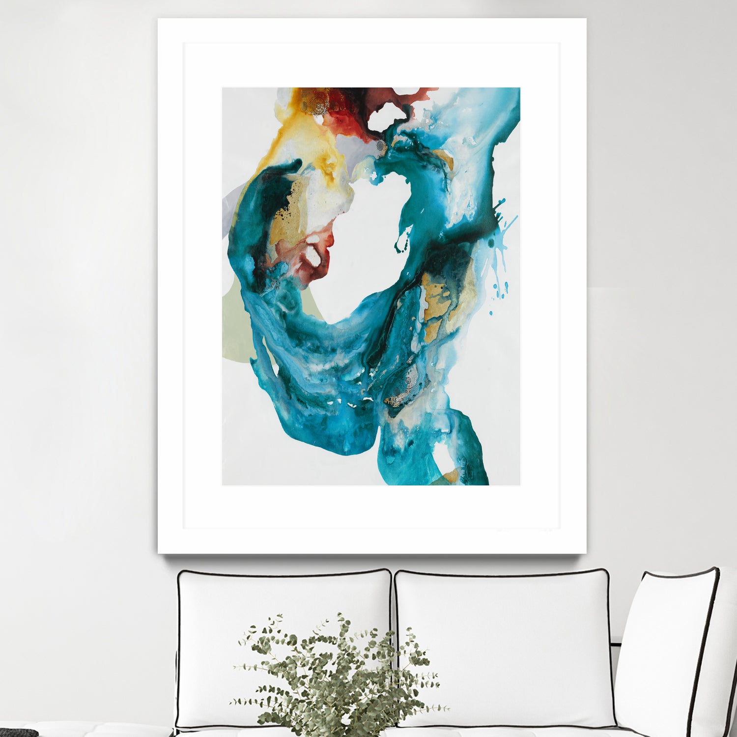 Weighted Flow II by Daleno Art on GIANT ART - abstract