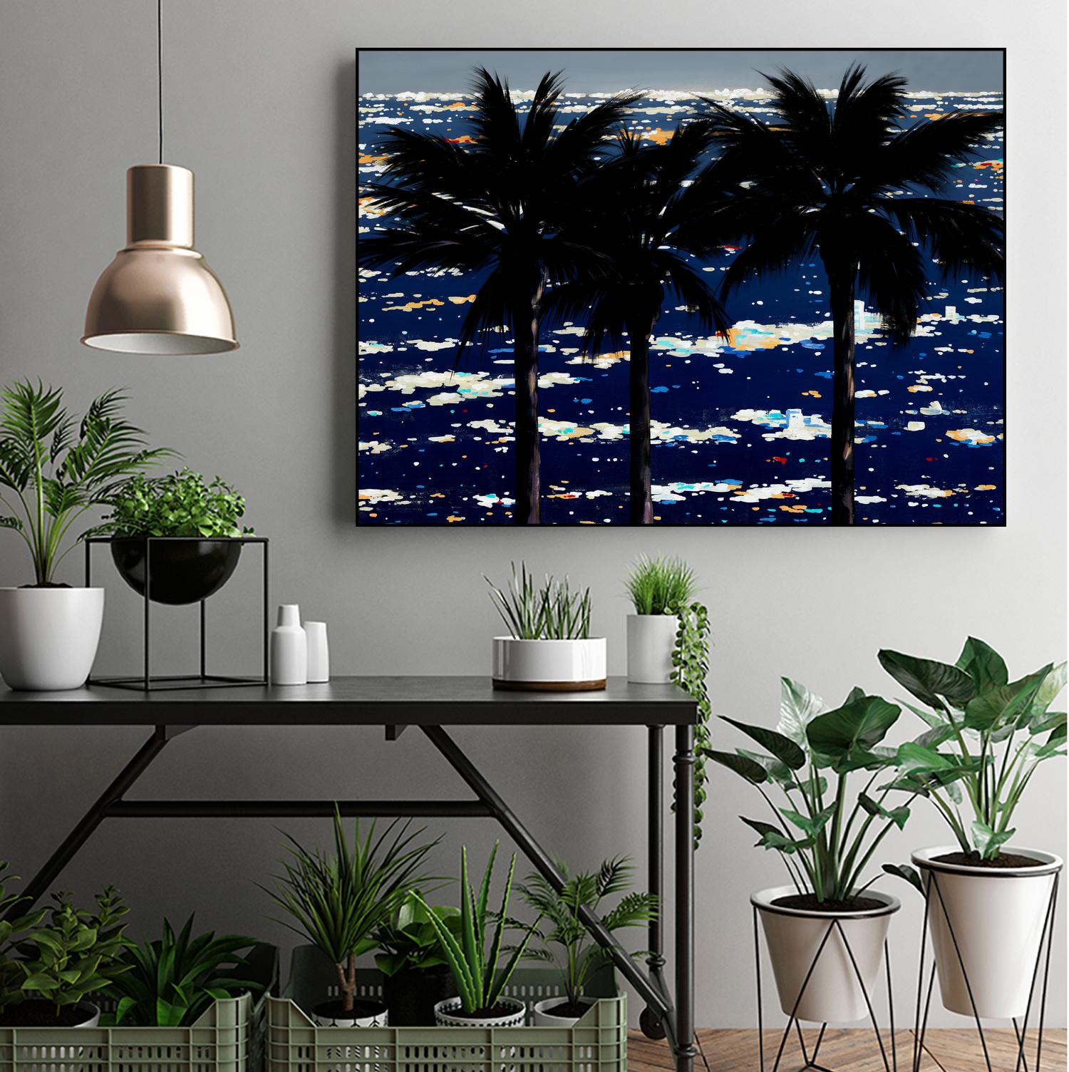 Lost in the View II by Daleno Art on GIANT ART - orange digital city