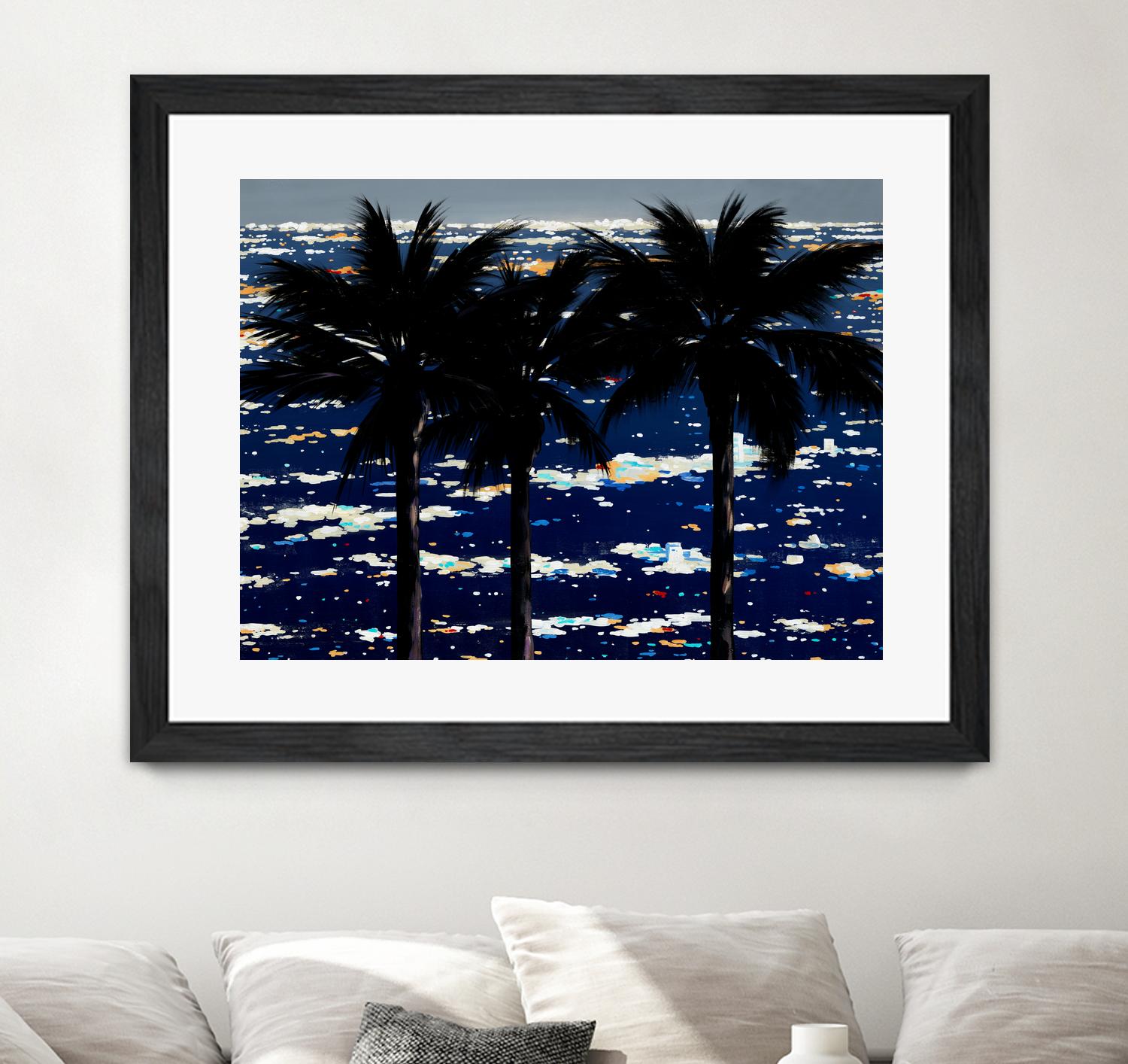 Lost in the View II by Daleno Art on GIANT ART - orange digital city