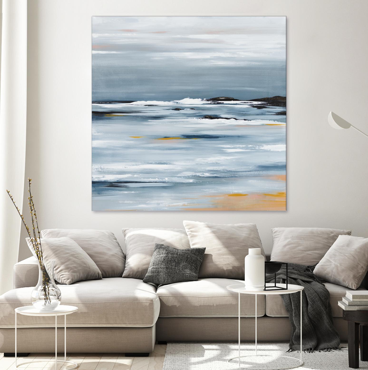 From The Bay Window by Daleno Art on GIANT ART - orange abstract