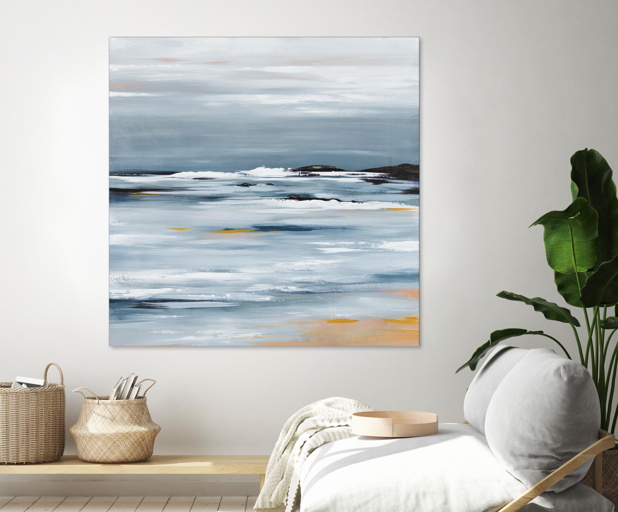 From The Bay Window by Daleno Art on GIANT ART - orange abstract