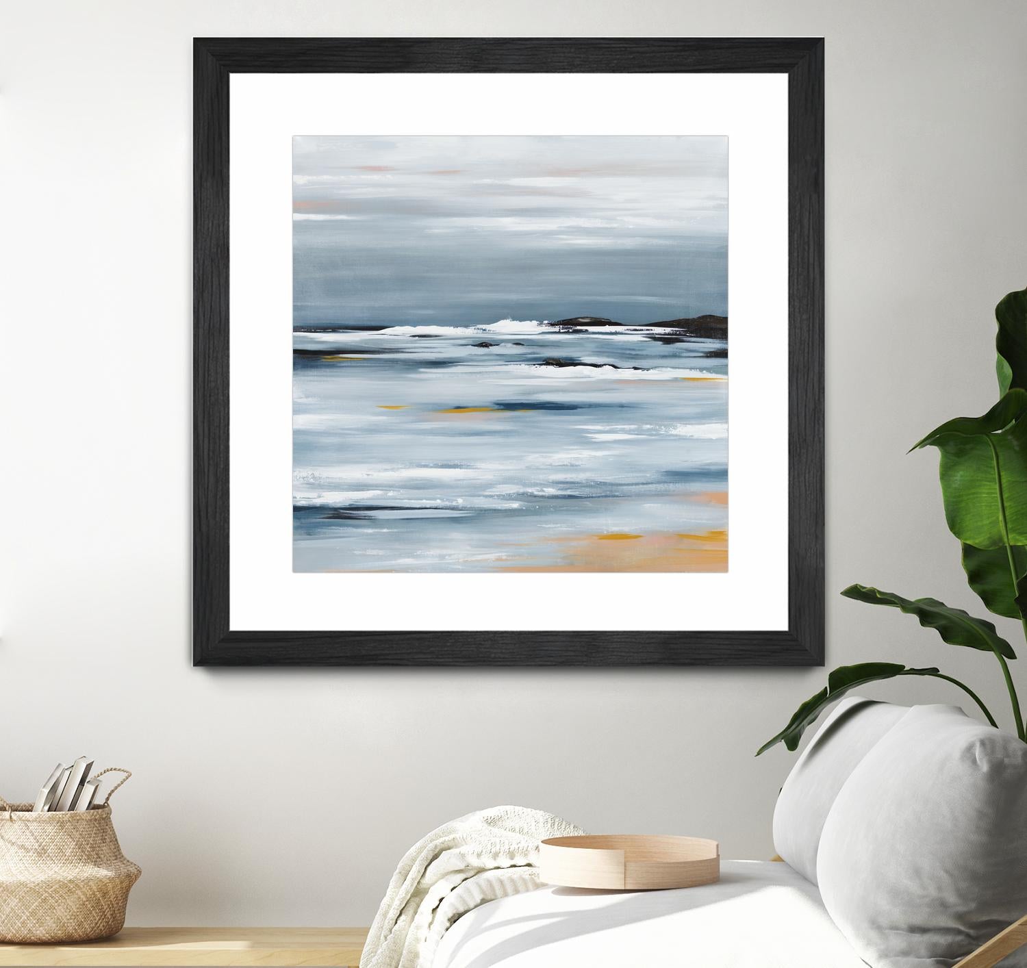 From The Bay Window by Daleno Art on GIANT ART - orange abstract