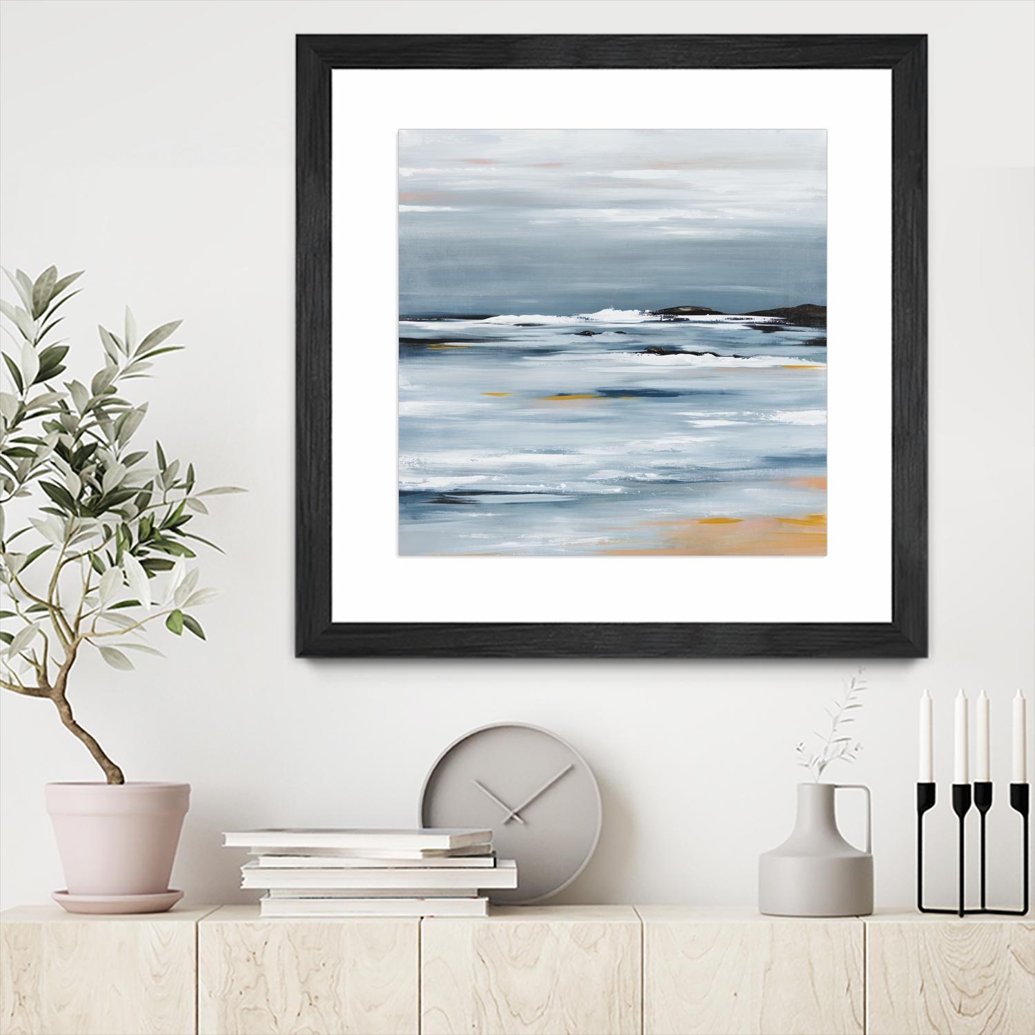 From The Bay Window by Daleno Art on GIANT ART - orange abstract