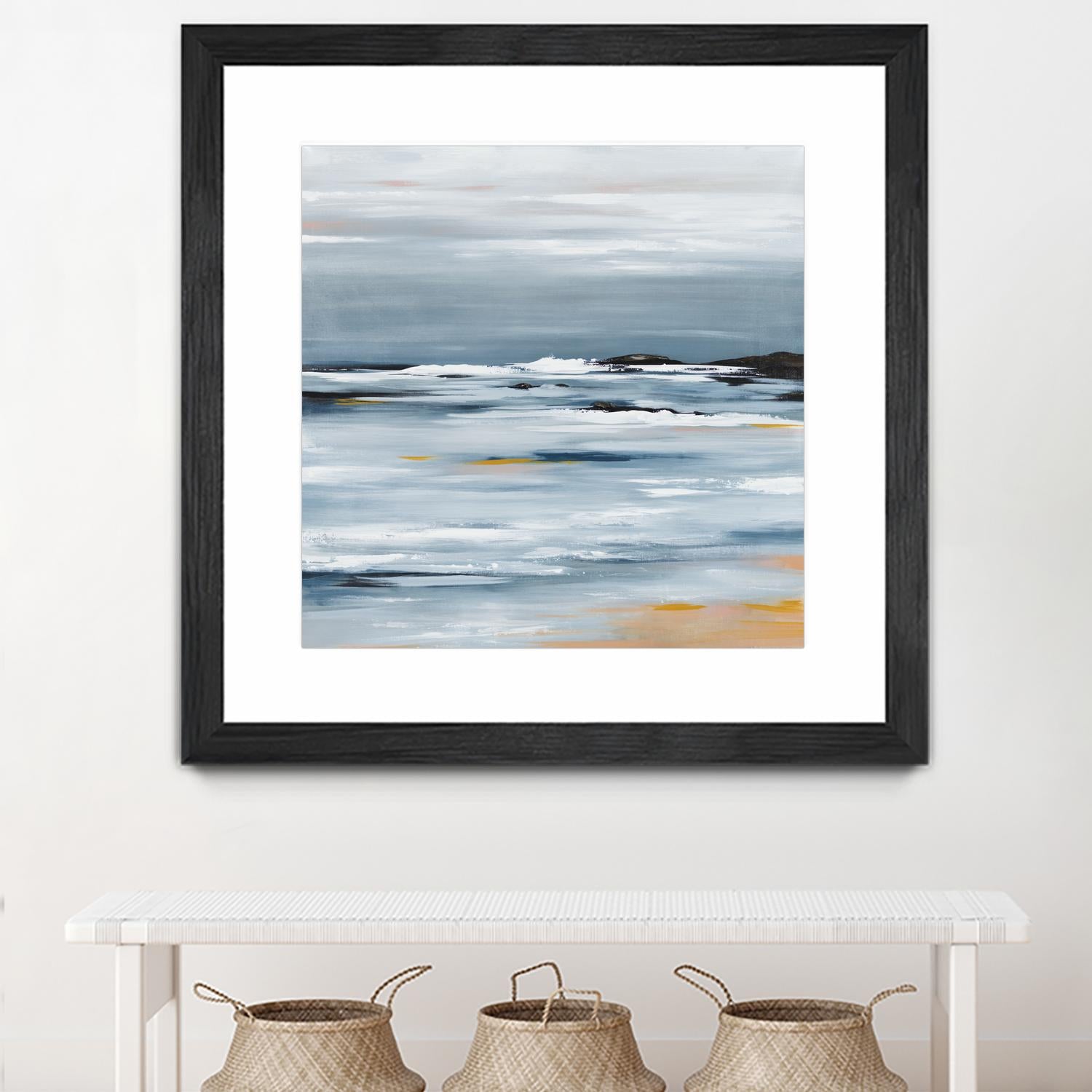 From The Bay Window by Daleno Art on GIANT ART - orange abstract