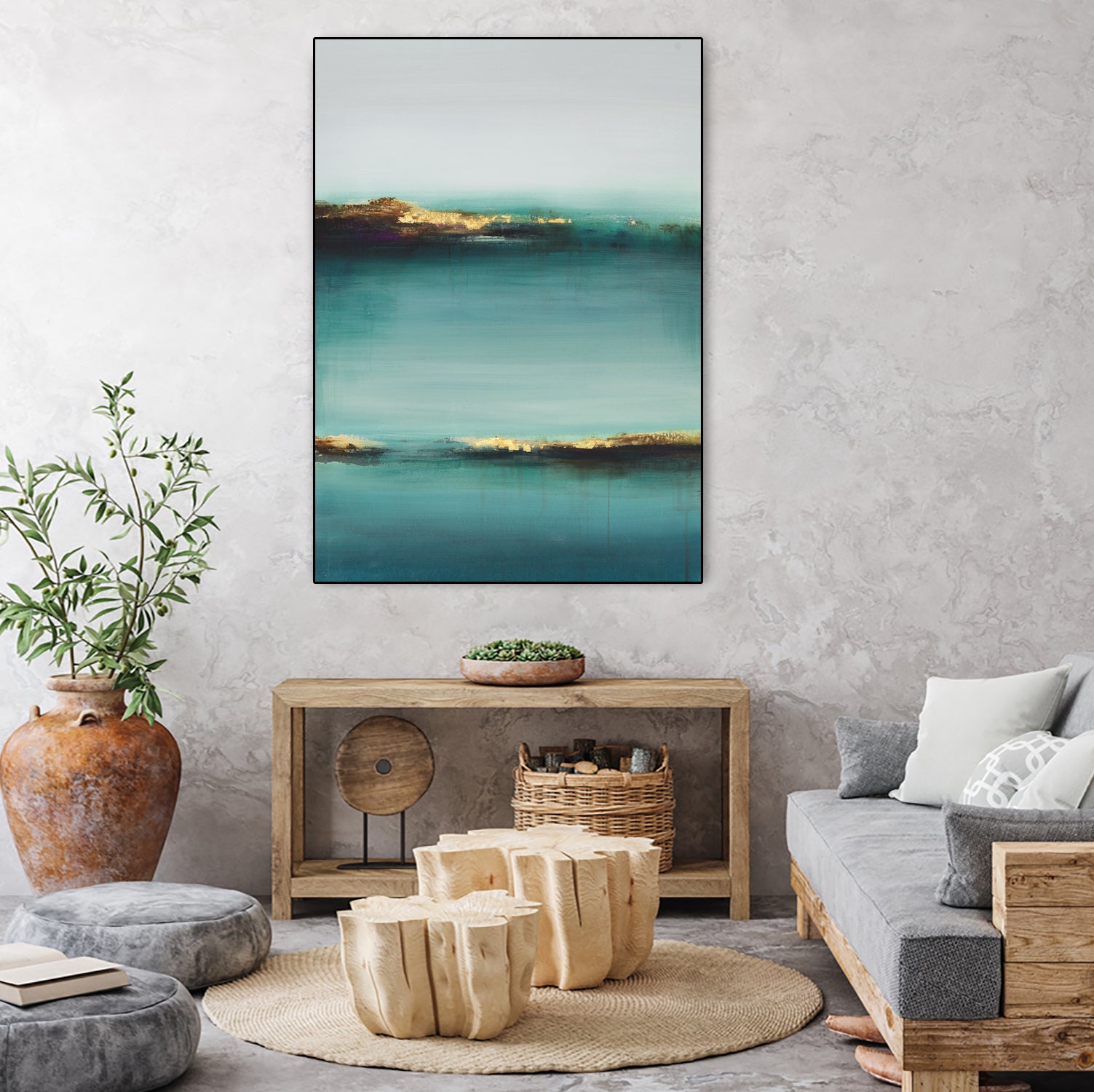 Virgin Isles IV by Daleno Art on GIANT ART - abstract