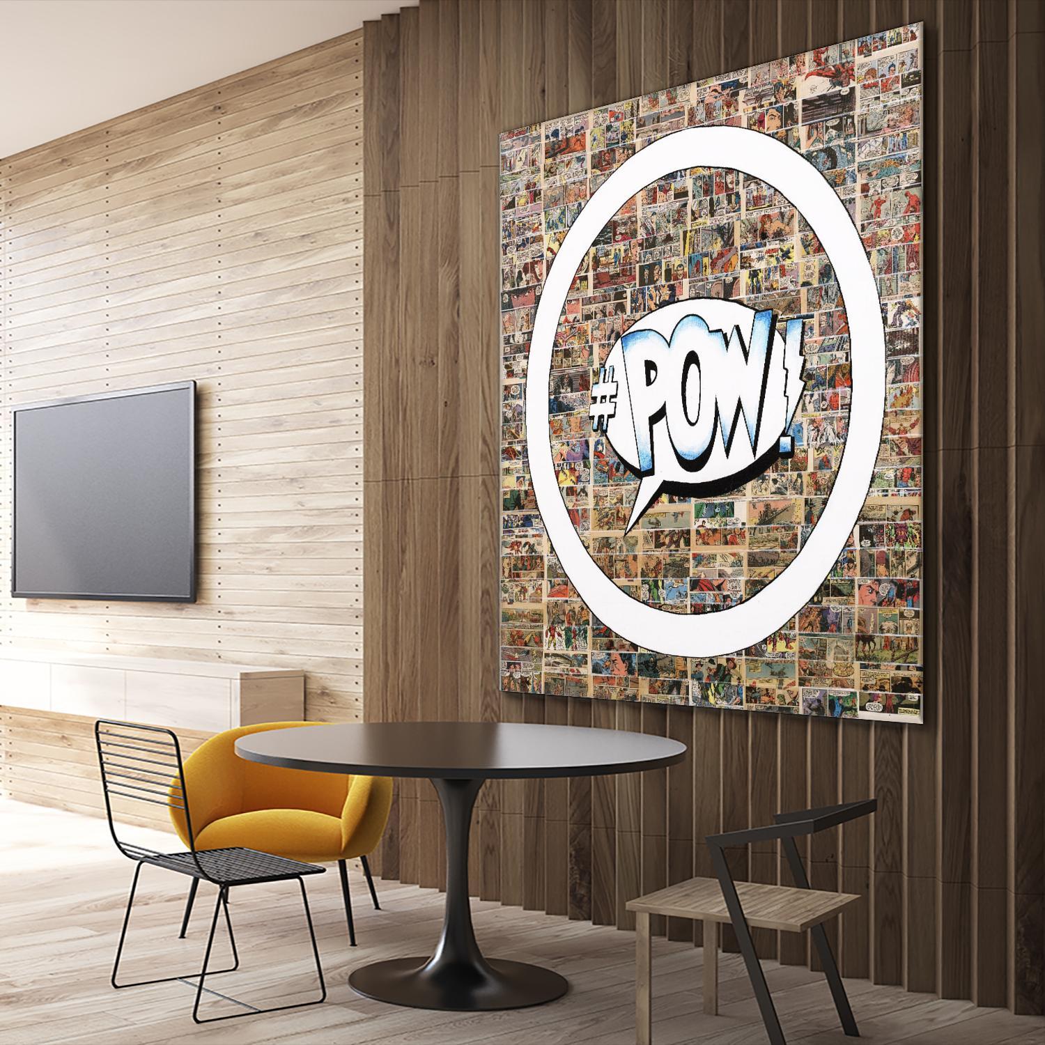 Smoke Circus I by Daleno Art on GIANT ART - white patterns circle