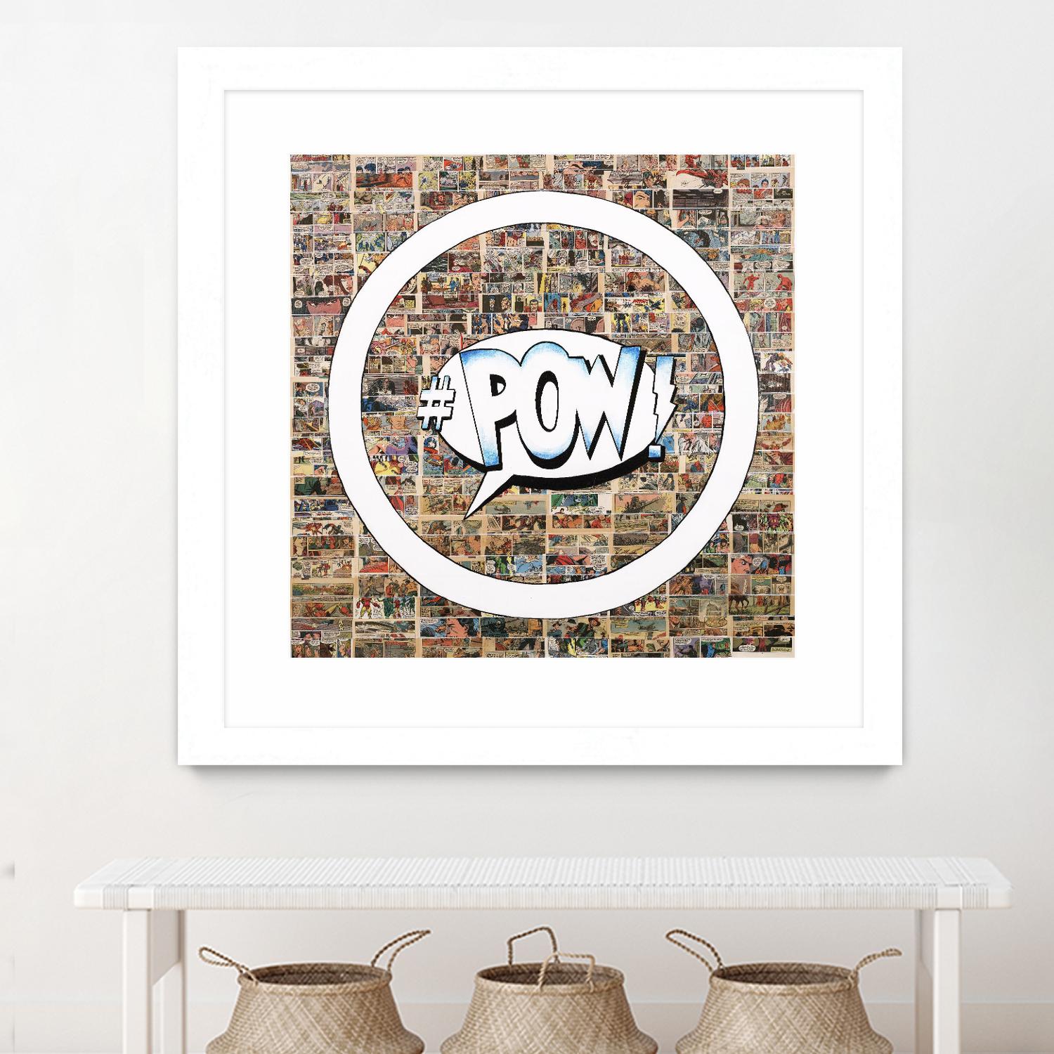 Smoke Circus I by Daleno Art on GIANT ART - white patterns circle