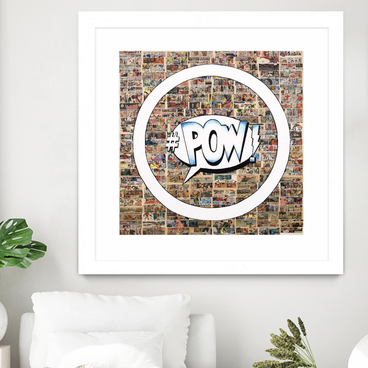 Smoke Circus I by Daleno Art on GIANT ART - white patterns circle