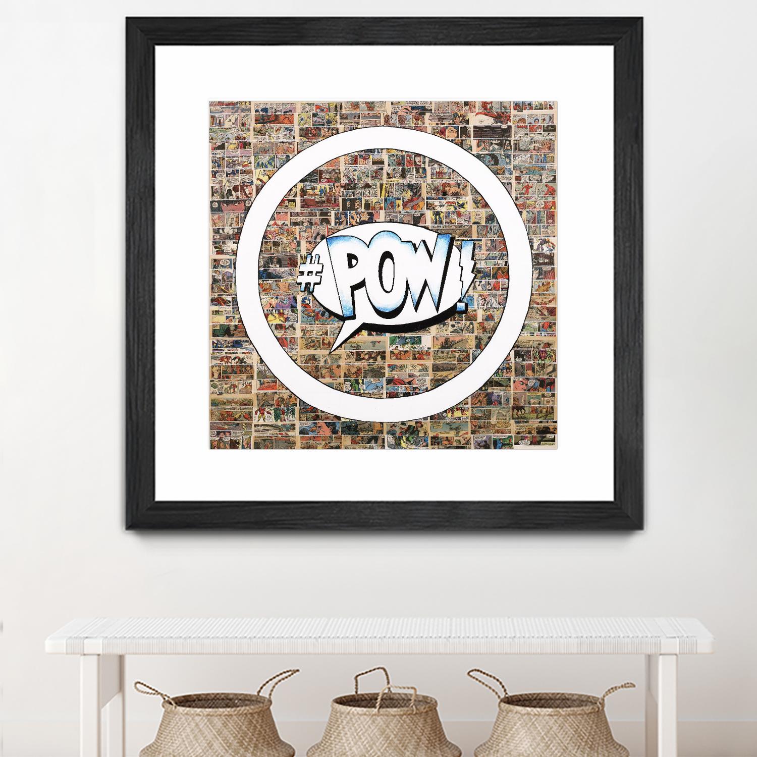 Smoke Circus I by Daleno Art on GIANT ART - white patterns circle