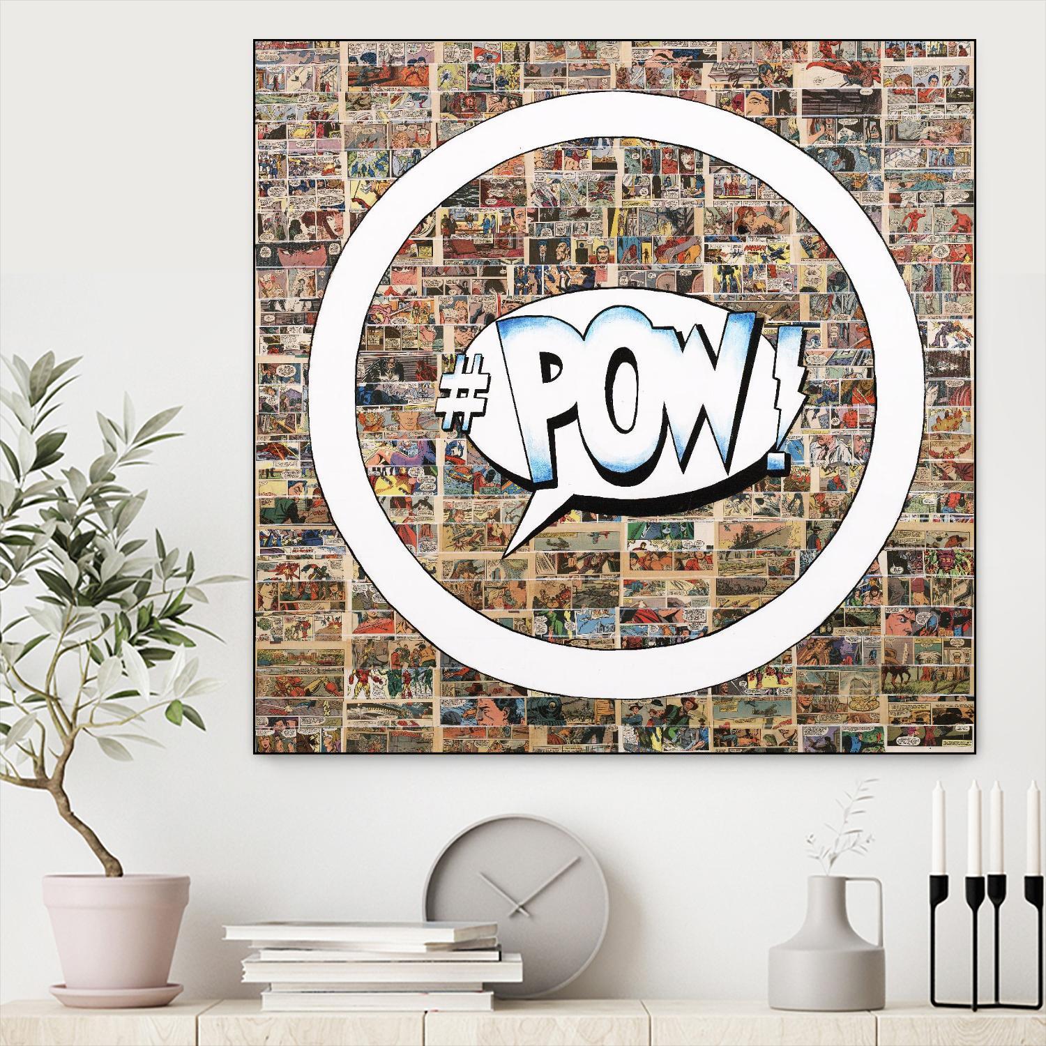 Smoke Circus I by Daleno Art on GIANT ART - white patterns circle