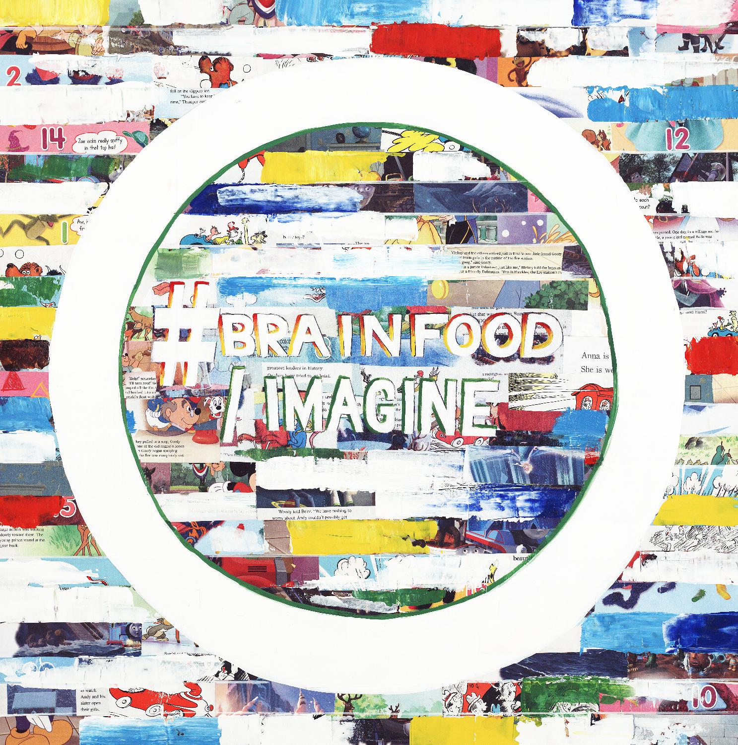 Smoke Circus IV by Daleno Art on GIANT ART - red patterns abstrait