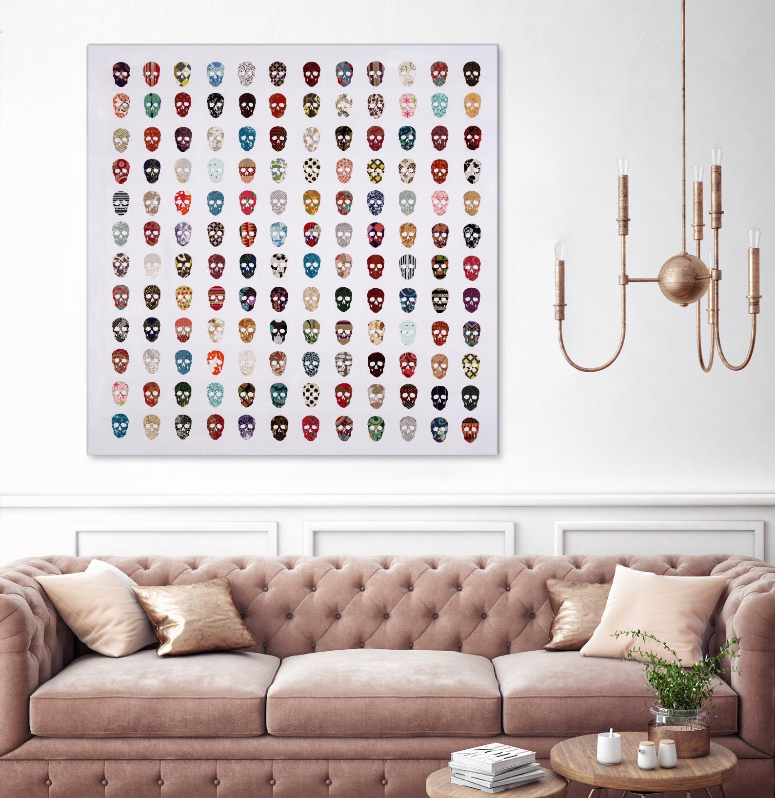 Gorgeous Crowd by Daleno Art on GIANT ART - red abstract