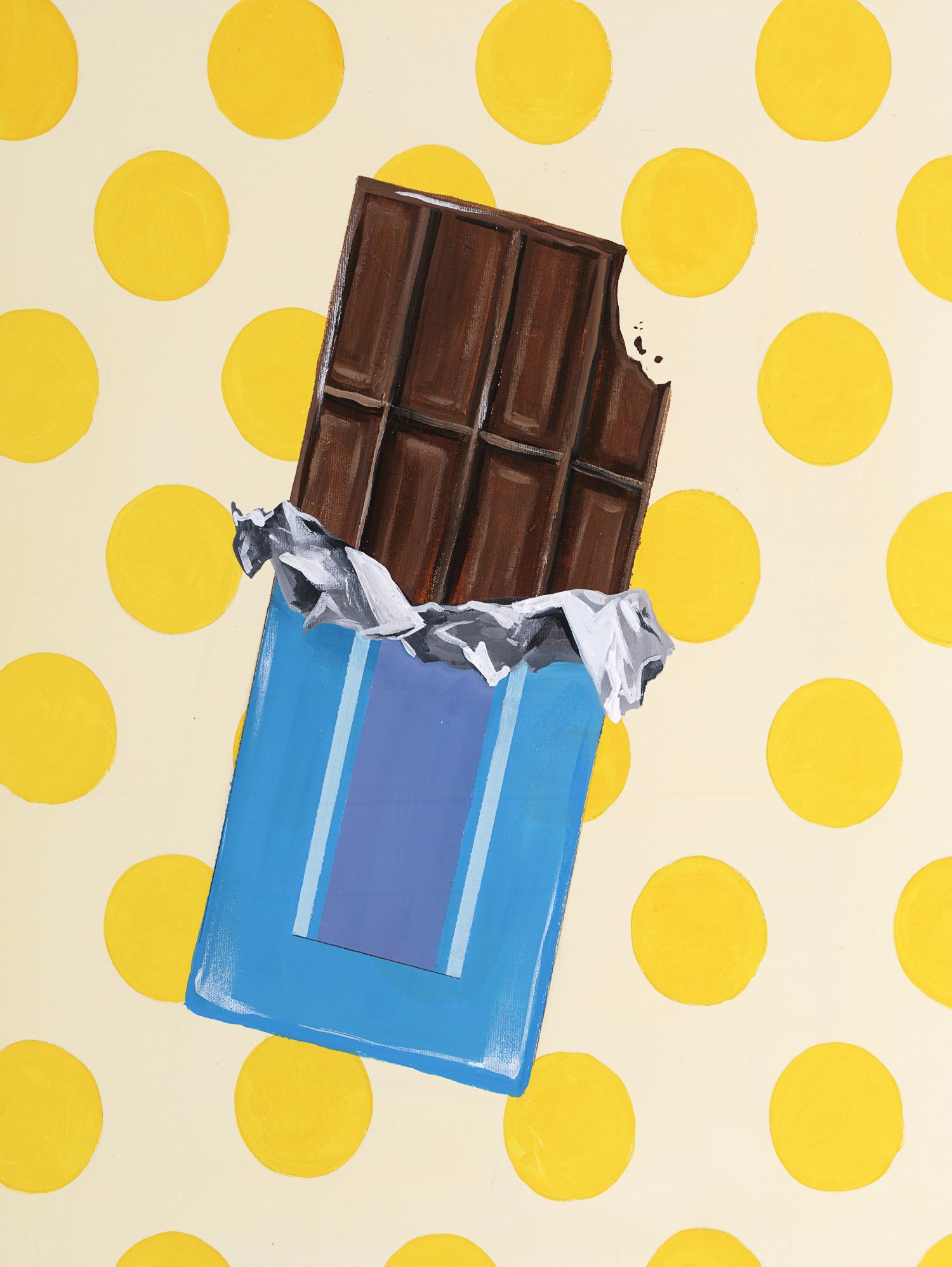 Daily Cravings I by Daleno Art on GIANT ART - blue abstract abstrait