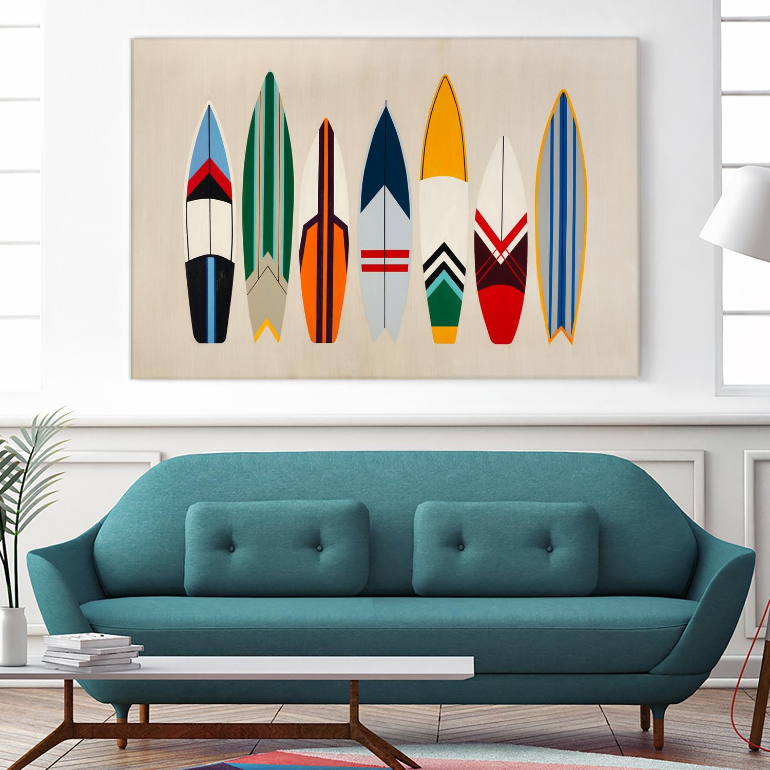 Hip to Be Me II by Daleno Art on GIANT ART - orange digital surf