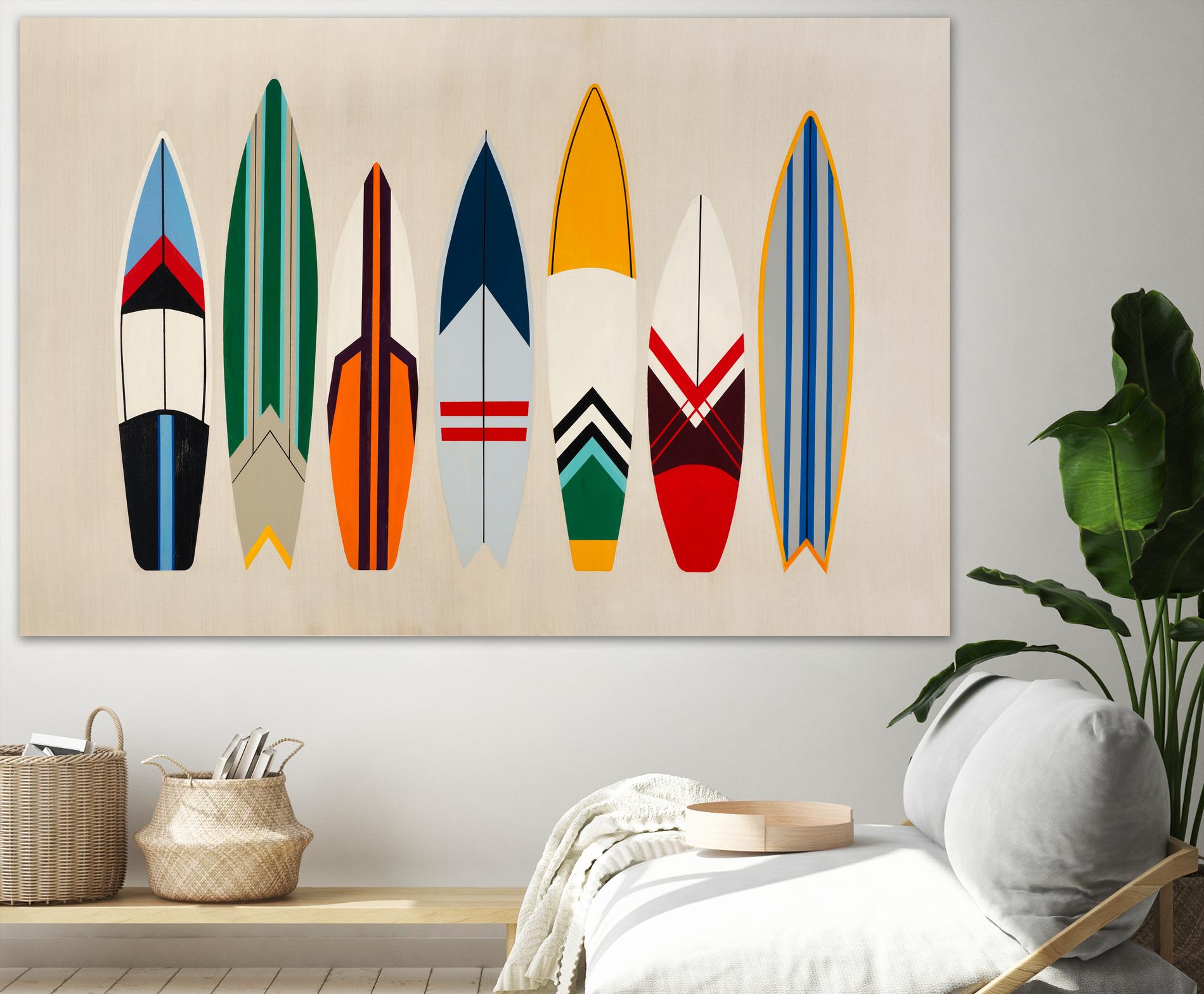 Hip to Be Me II by Daleno Art on GIANT ART - orange digital surf