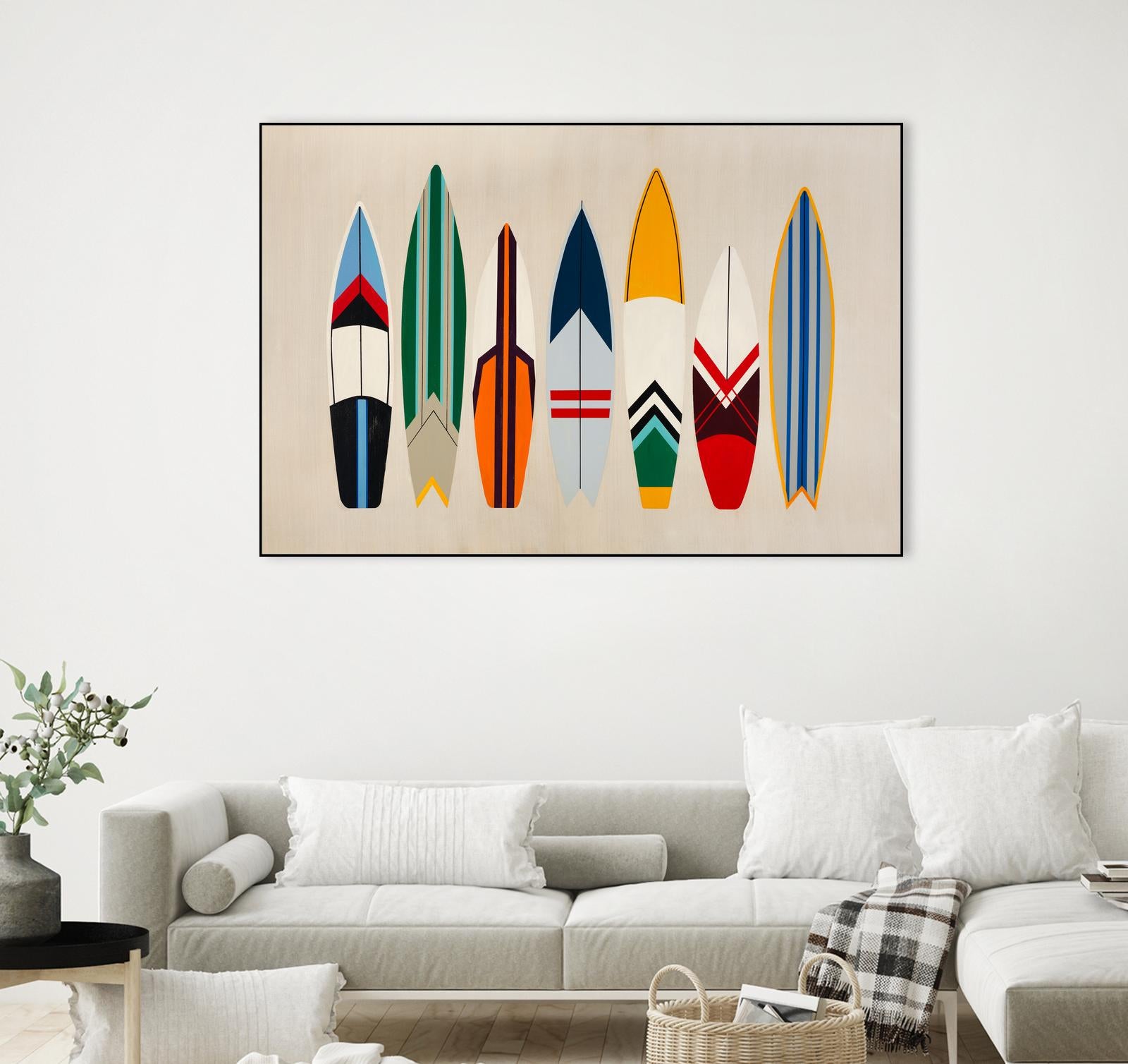 Hip to Be Me II by Daleno Art on GIANT ART - orange digital surf