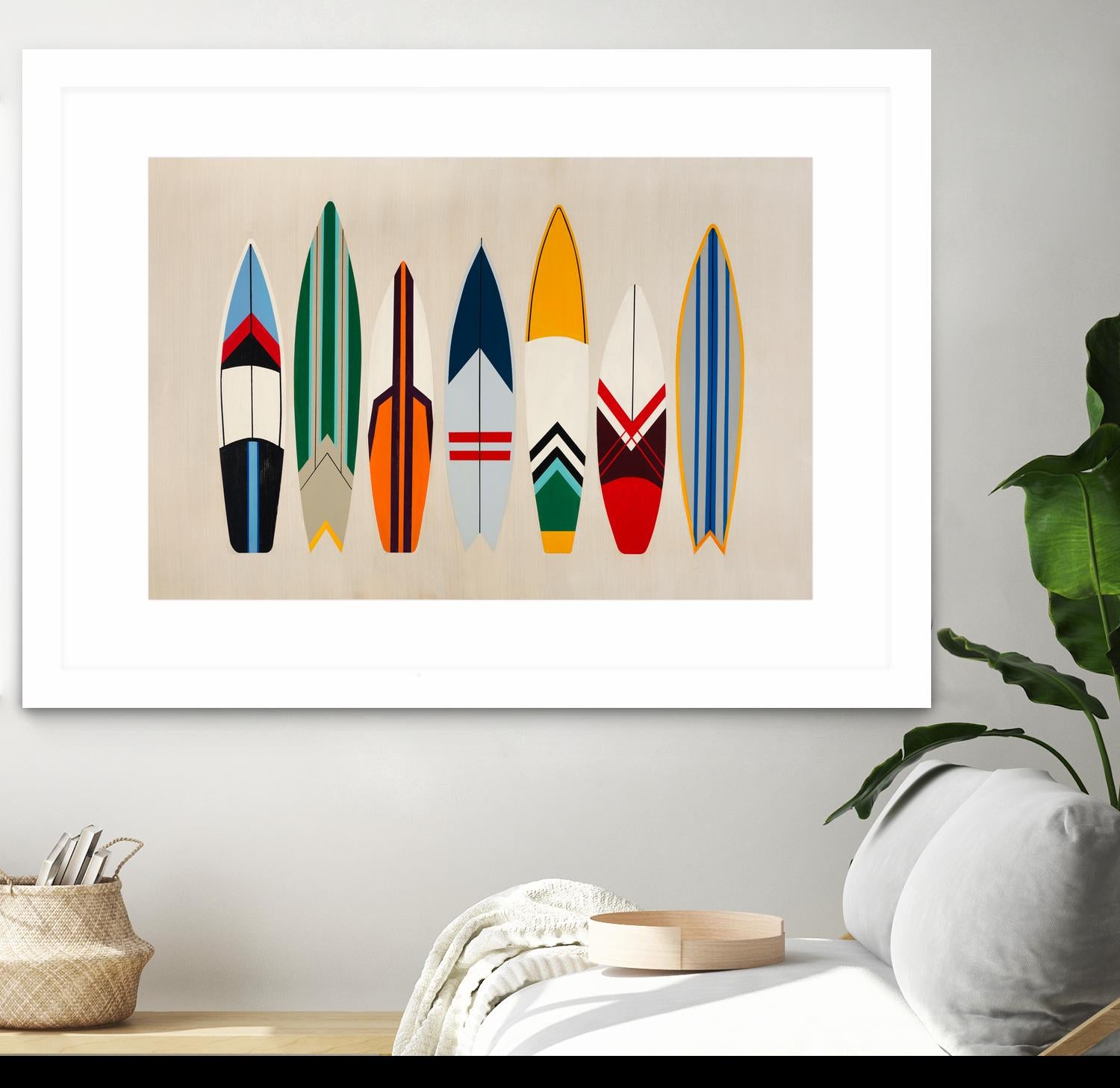 Hip to Be Me II by Daleno Art on GIANT ART - orange digital surf