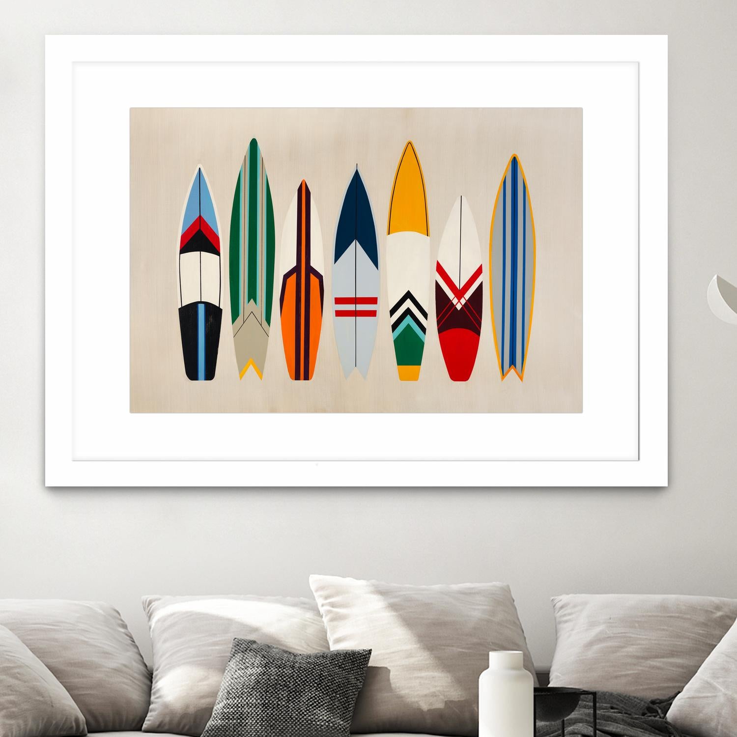 Hip to Be Me II by Daleno Art on GIANT ART - orange digital surf