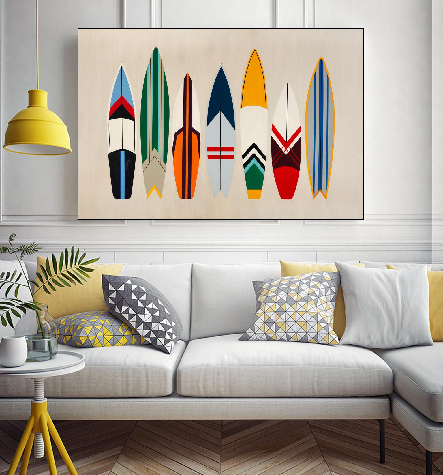 Hip to Be Me II by Daleno Art on GIANT ART - orange digital surf